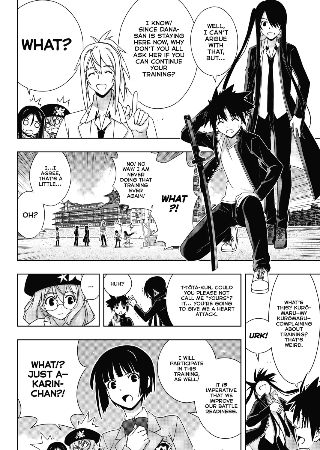 Read UQ HOLDER! chapter 151 image 12 on Lezhin