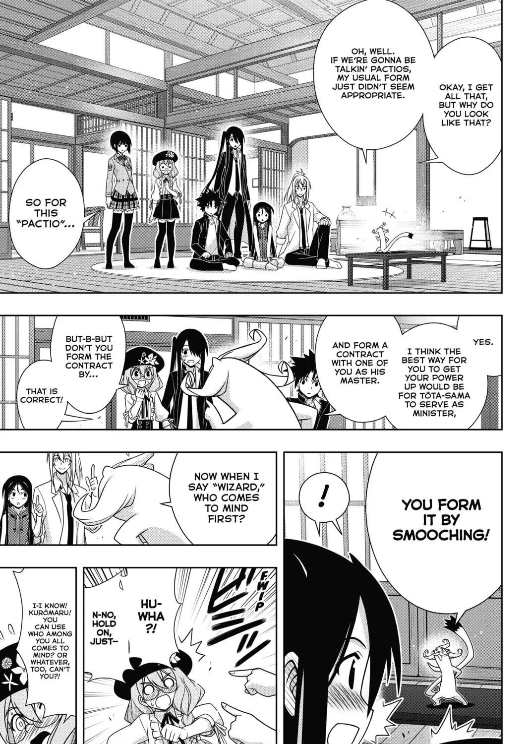 Read UQ HOLDER! chapter 151 image 18 on Lezhin