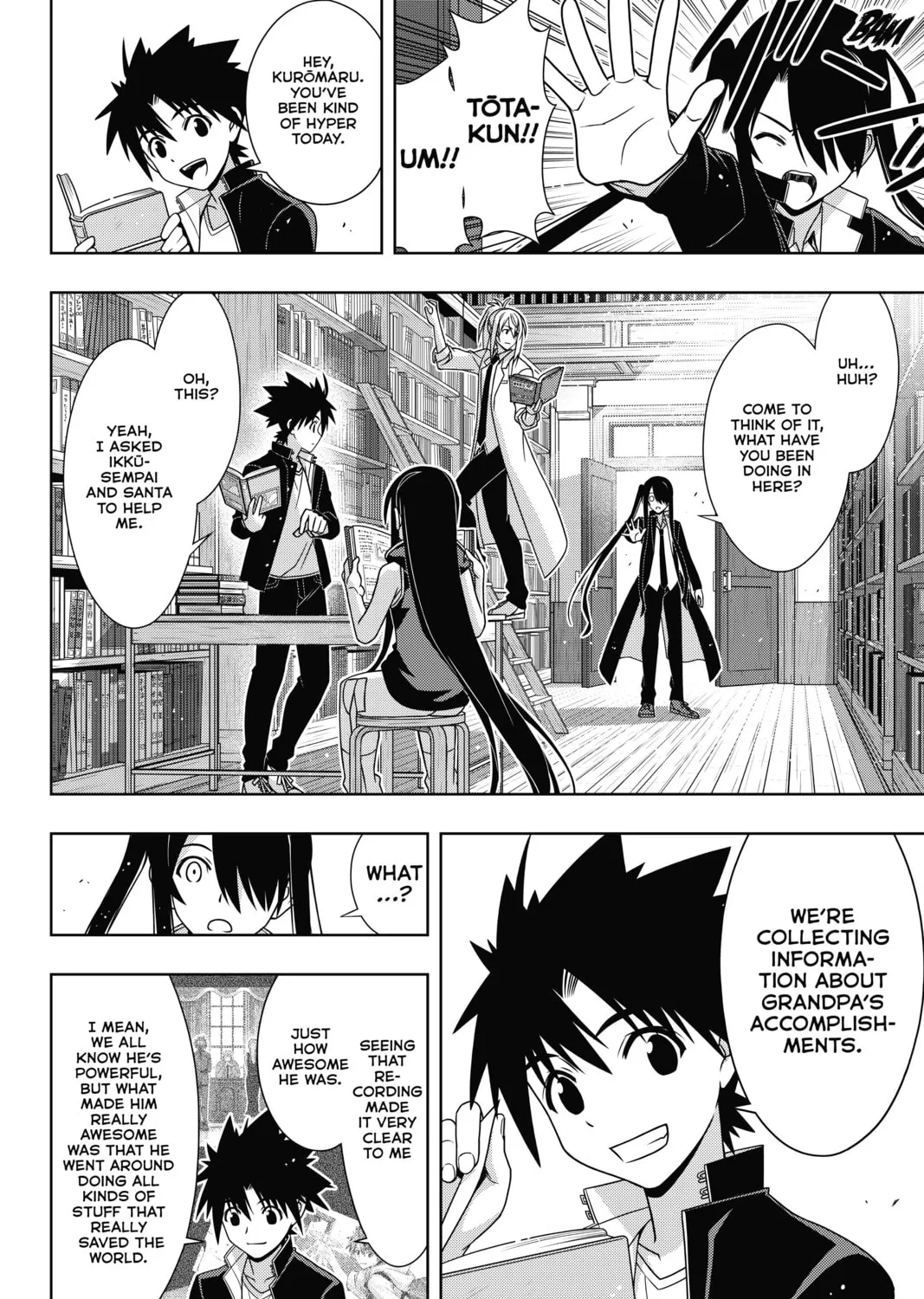 Read UQ HOLDER! chapter 151 image 44 on Lezhin