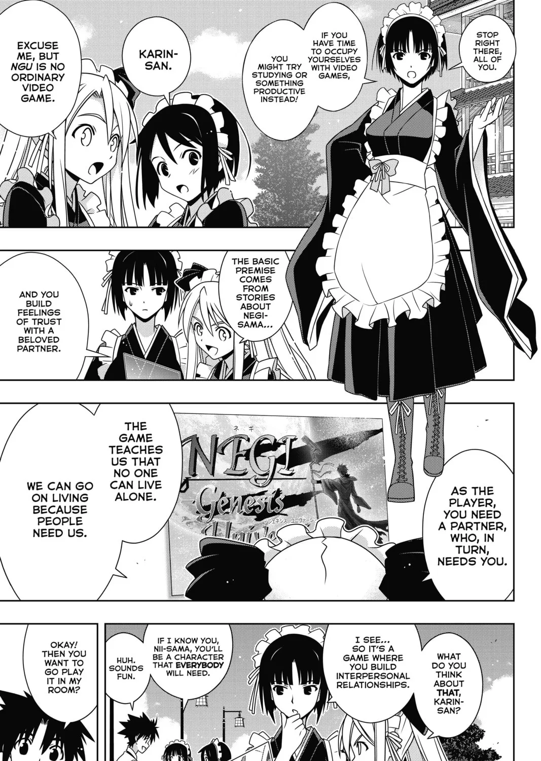 Read UQ HOLDER! chapter 152 image 12 on Lezhin