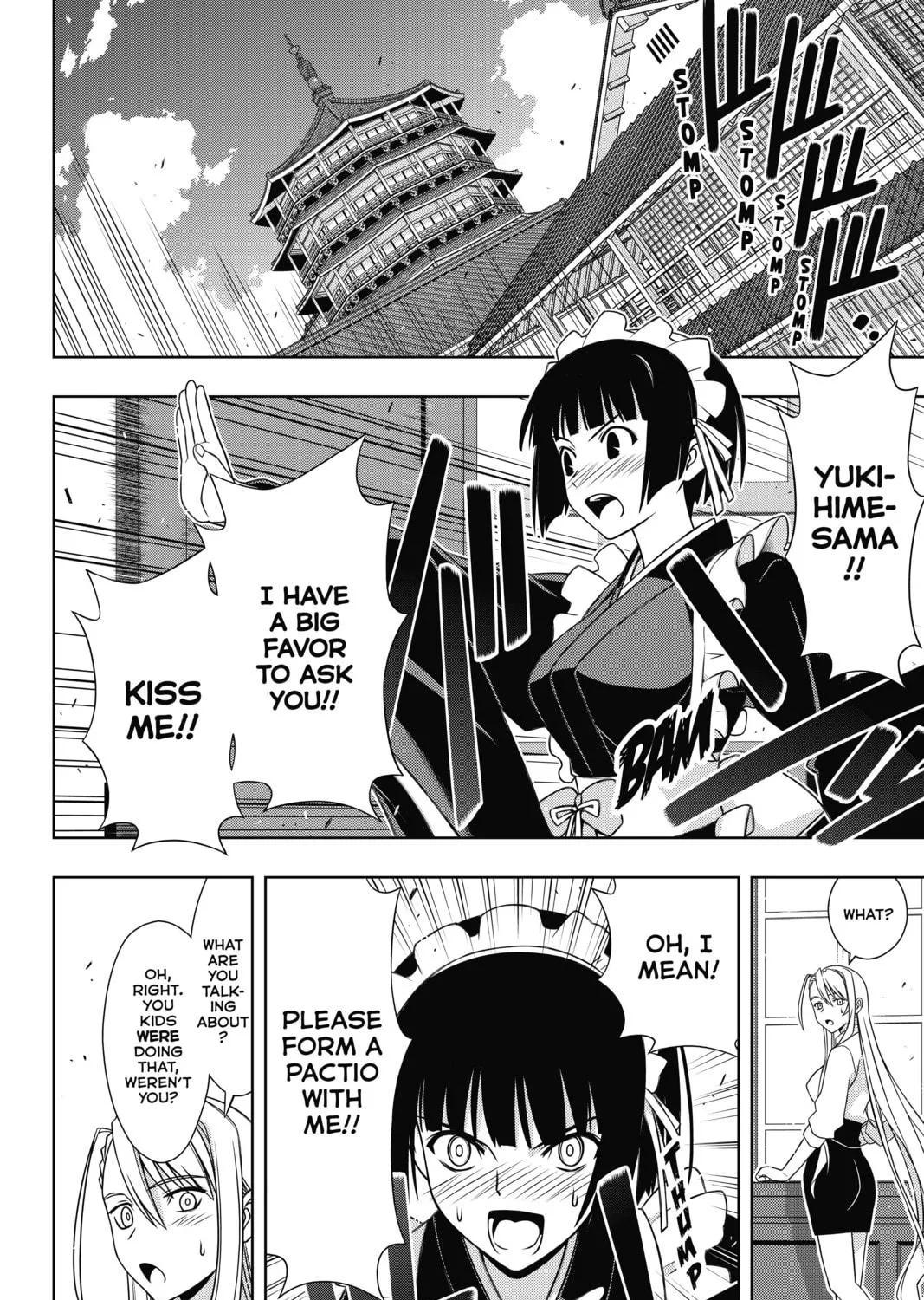Read UQ HOLDER! chapter 152 image 34 on Lezhin