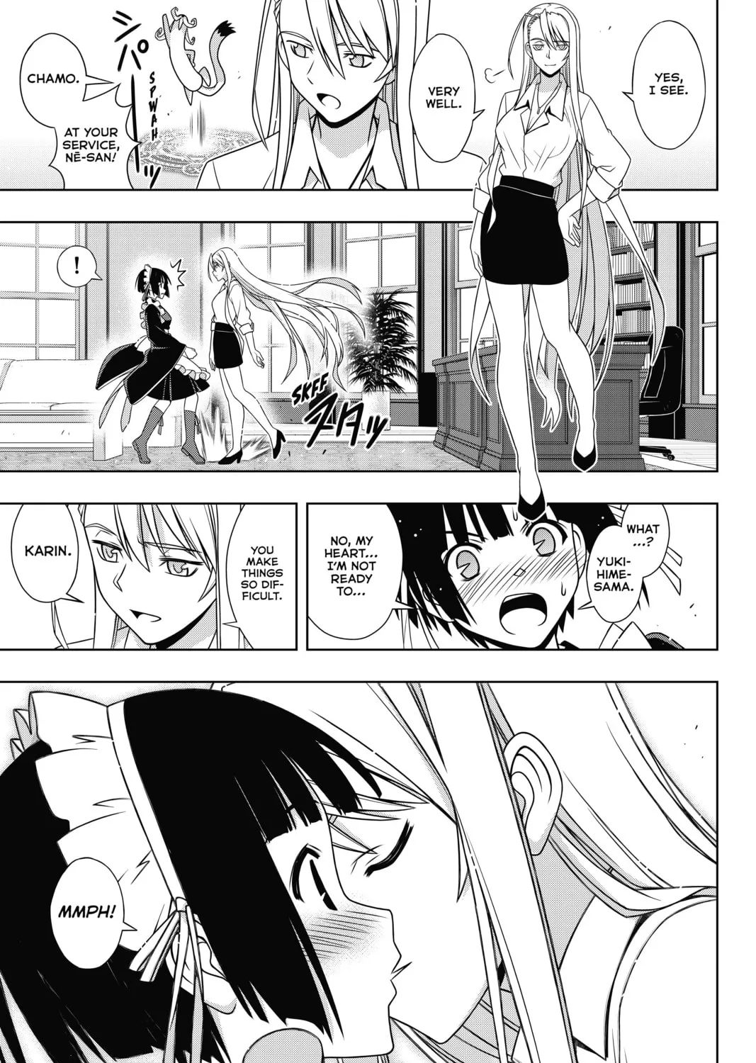 Read UQ HOLDER! chapter 152 image 36 on Lezhin