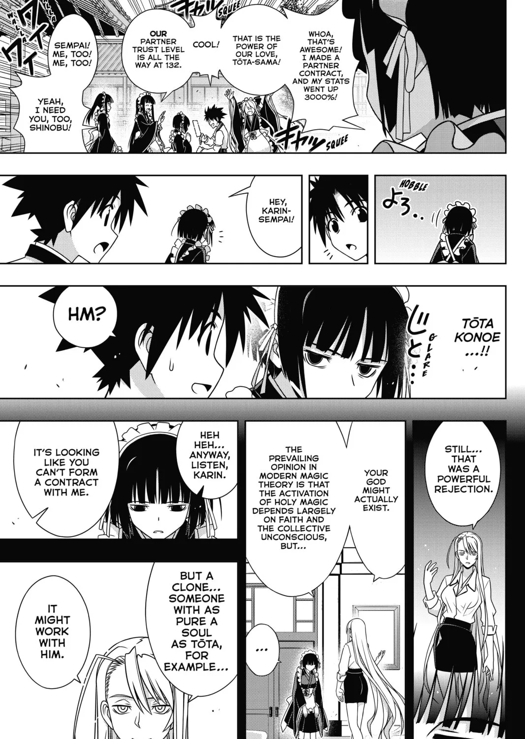 Read UQ HOLDER! chapter 152 image 44 on Lezhin