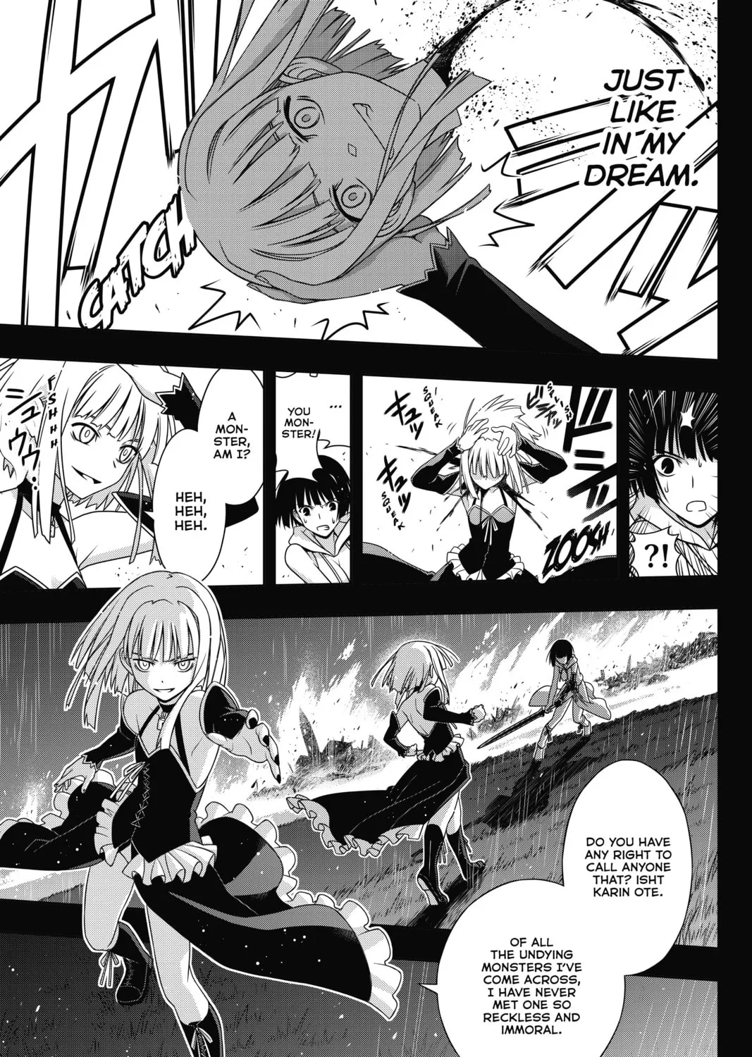Read UQ HOLDER! chapter 152 image 72 on Lezhin