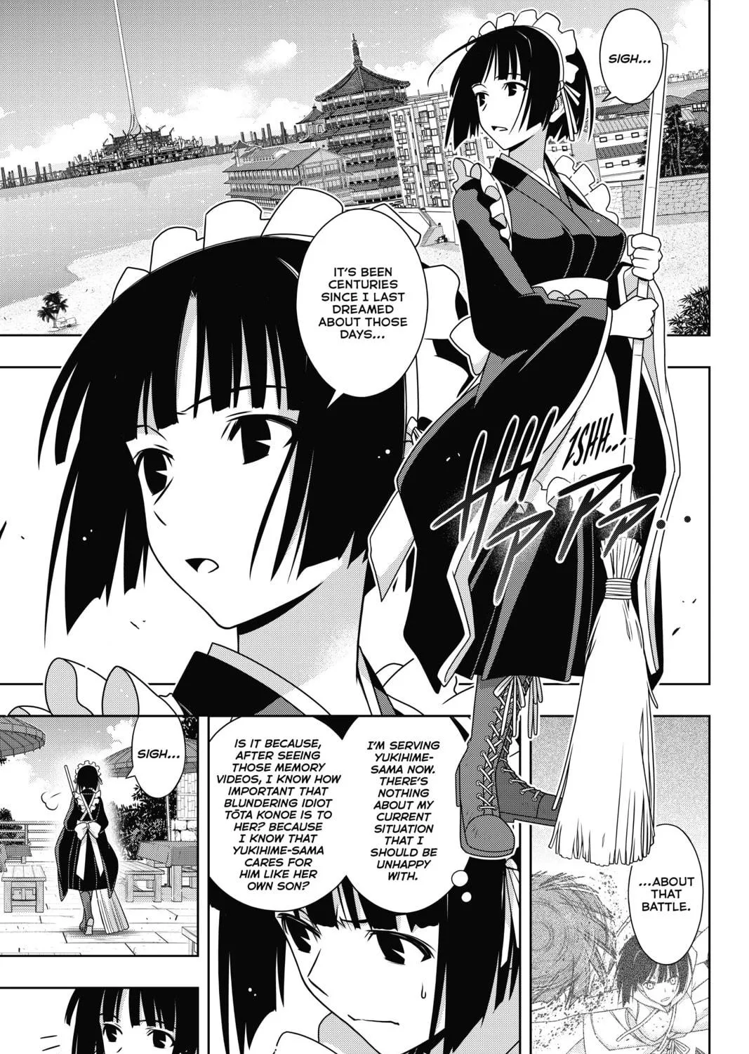 Read UQ HOLDER! chapter 152 image 8 on Lezhin