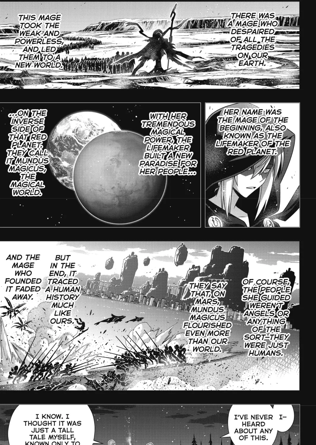 Read UQ HOLDER! chapter 153 image 20 on Lezhin
