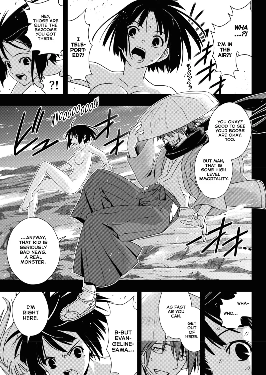 Read UQ HOLDER! chapter 153 image 56 on Lezhin