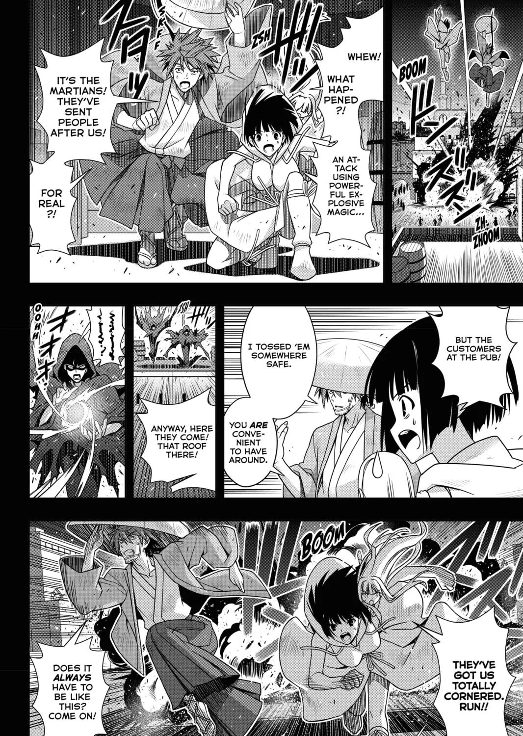Read UQ HOLDER! chapter 153 image 66 on Lezhin
