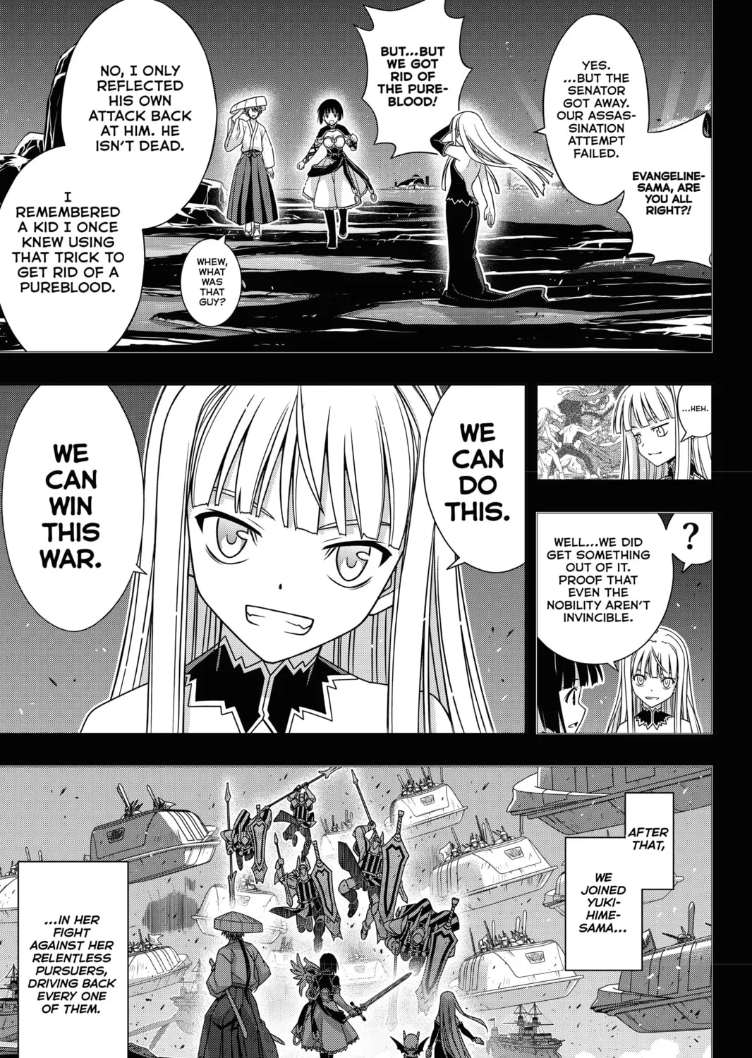 Read UQ HOLDER! chapter 154 image 54 on Lezhin