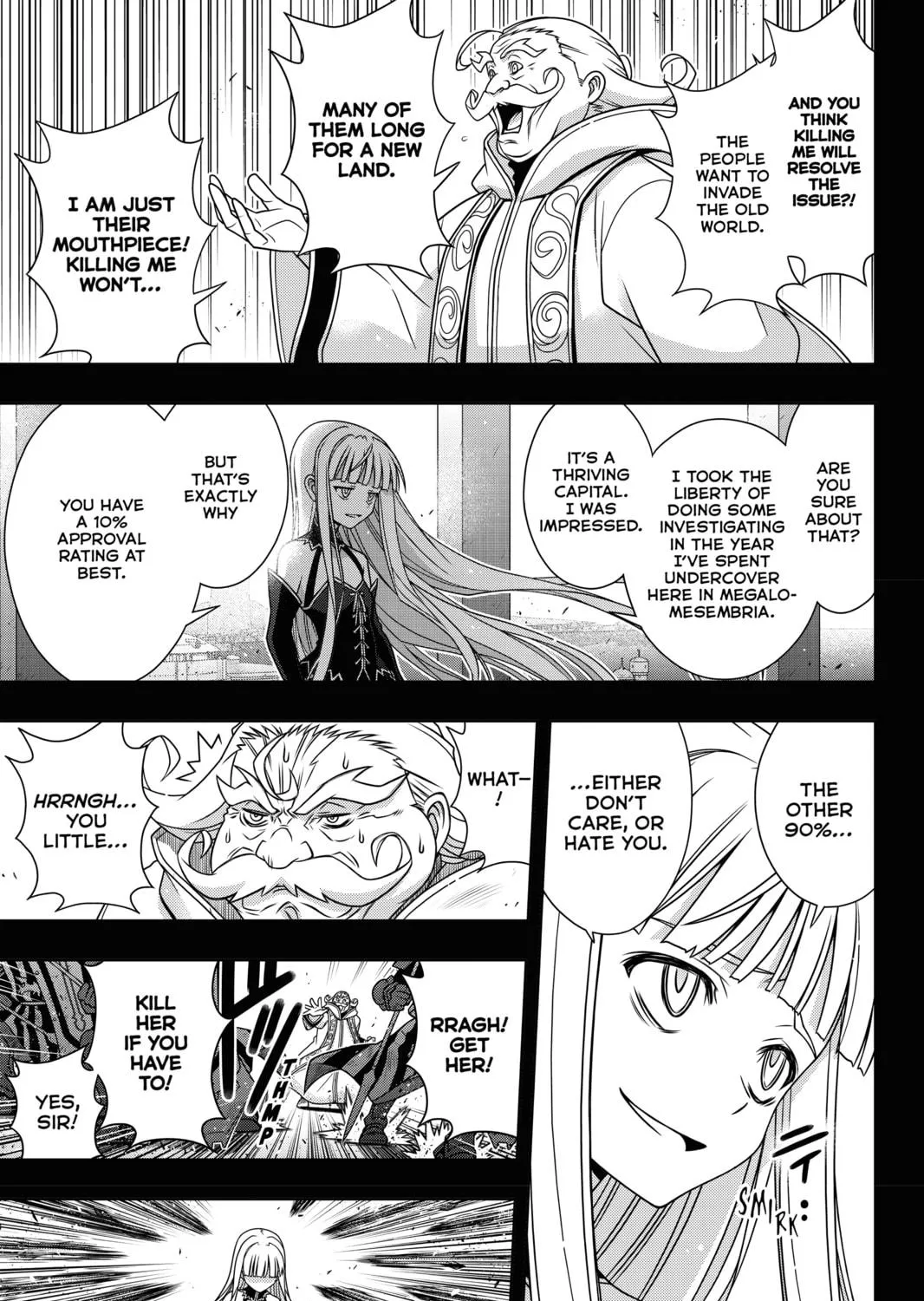 Read UQ HOLDER! chapter 154 image 8 on Lezhin