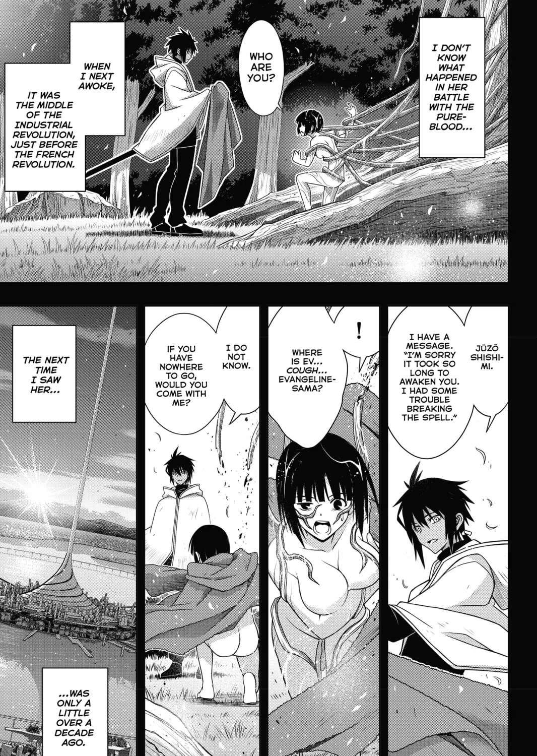 Read UQ HOLDER! chapter 155 image 20 on Lezhin