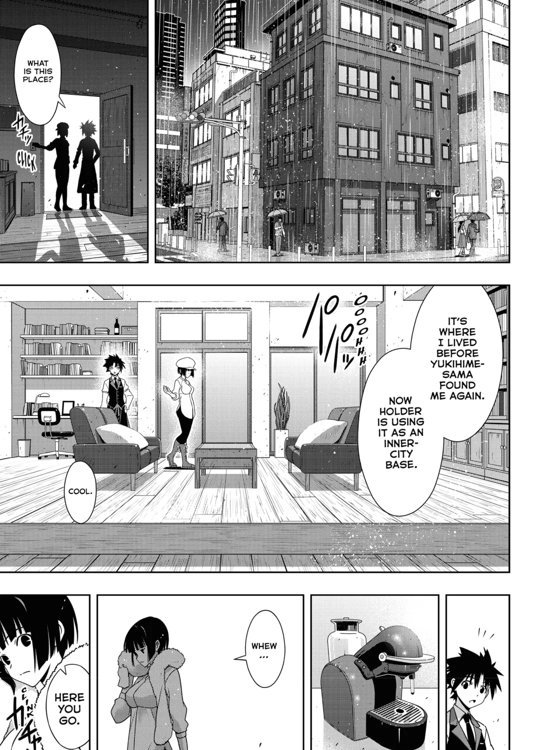 Read UQ HOLDER! chapter 155 image 36 on Lezhin