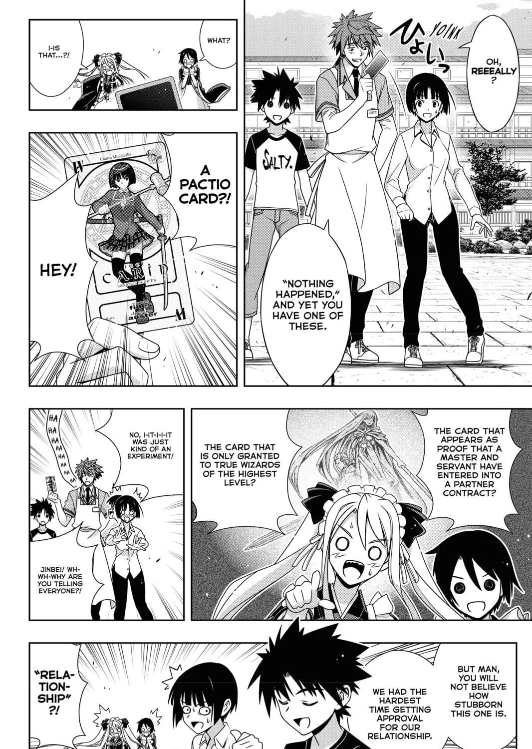 Read UQ HOLDER! chapter 156 image 10 on Lezhin
