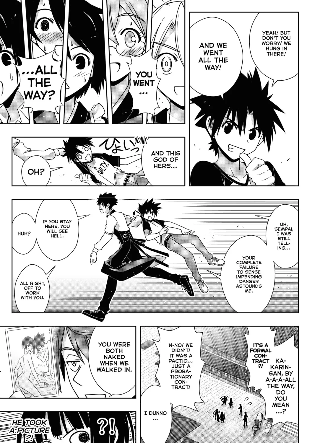 Read UQ HOLDER! chapter 156 image 12 on Lezhin