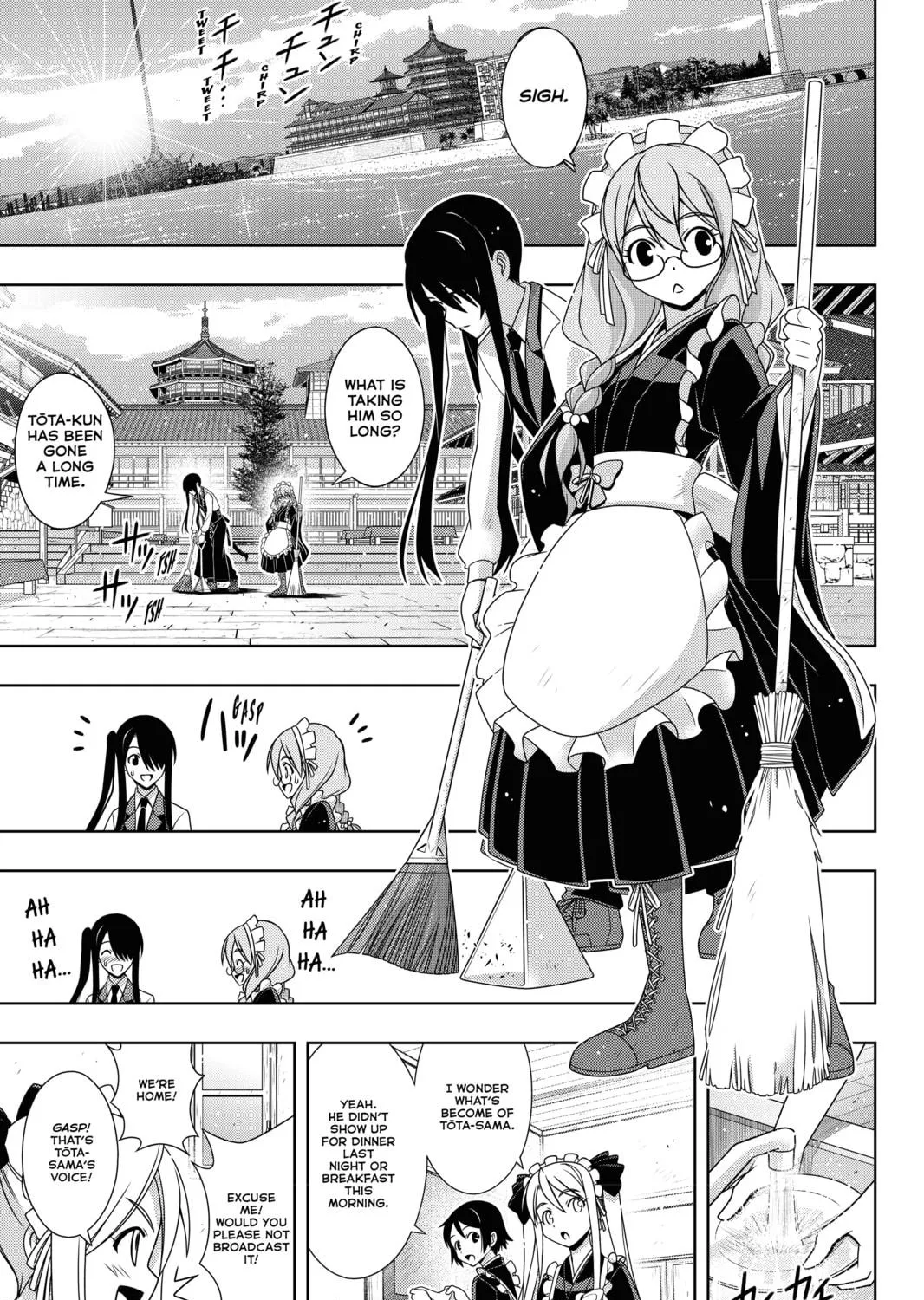 Read UQ HOLDER! chapter 156 image 4 on Lezhin