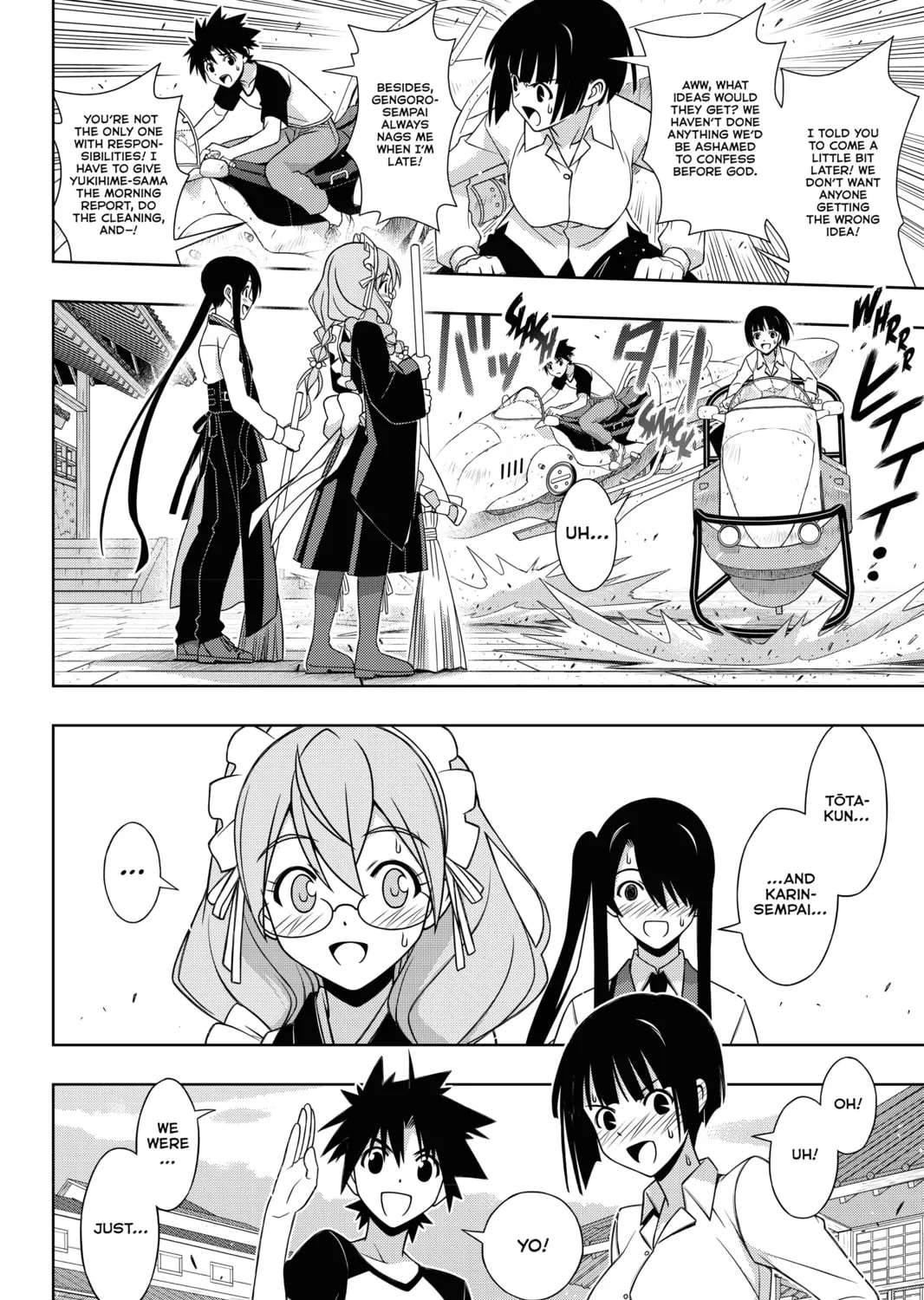 Read UQ HOLDER! chapter 156 image 6 on Lezhin