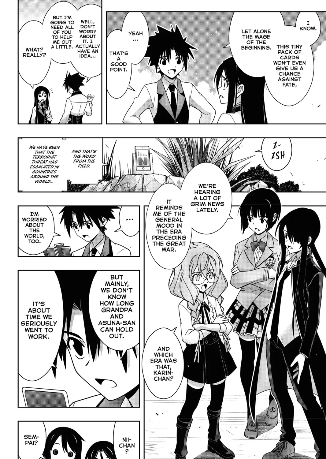 Read UQ HOLDER! chapter 157 image 2 on Lezhin