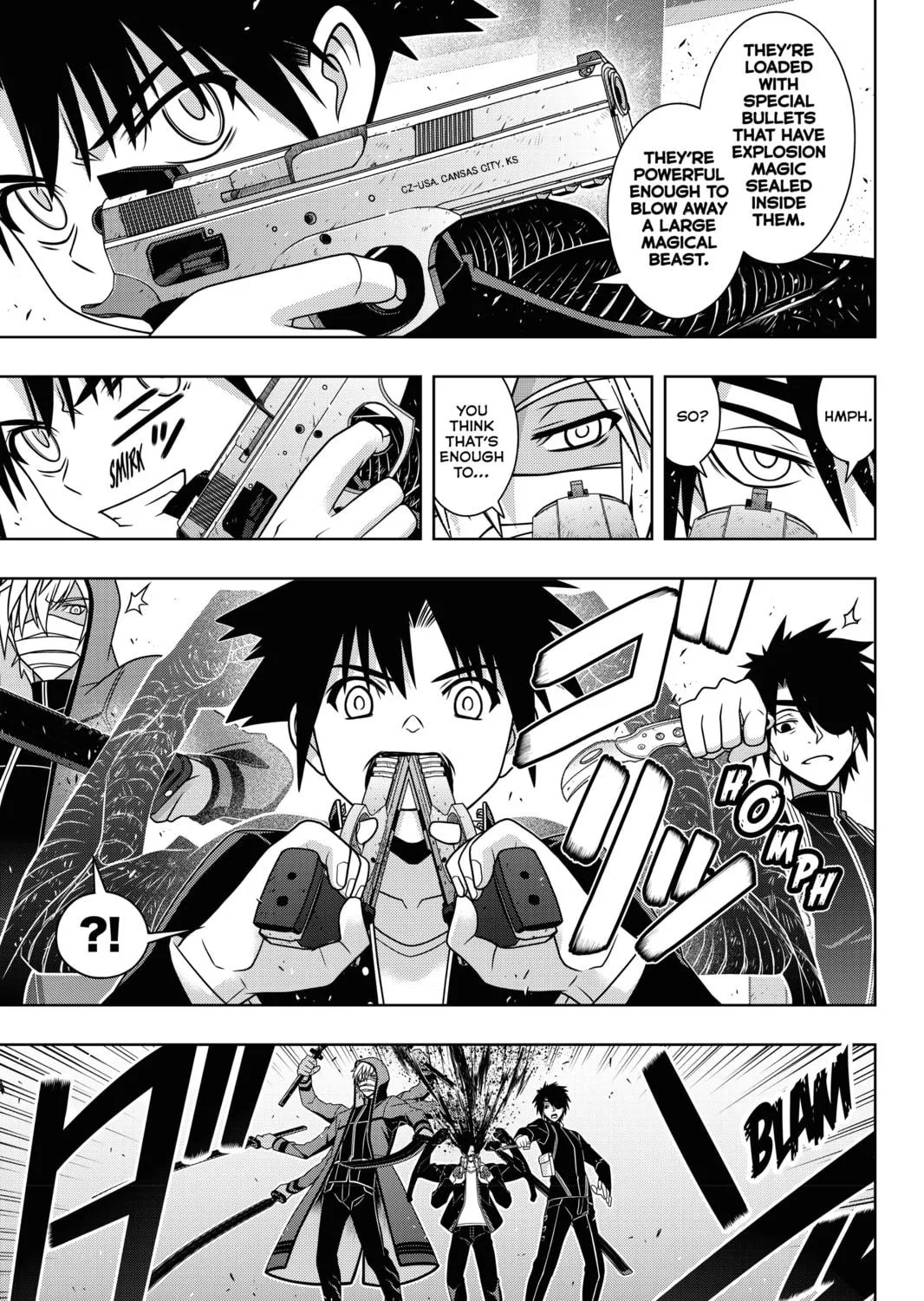 Read UQ HOLDER! chapter 157 image 22 on Lezhin