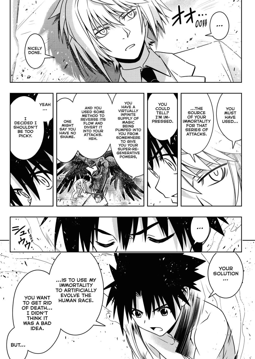 Read UQ HOLDER! chapter 157 image 54 on Lezhin
