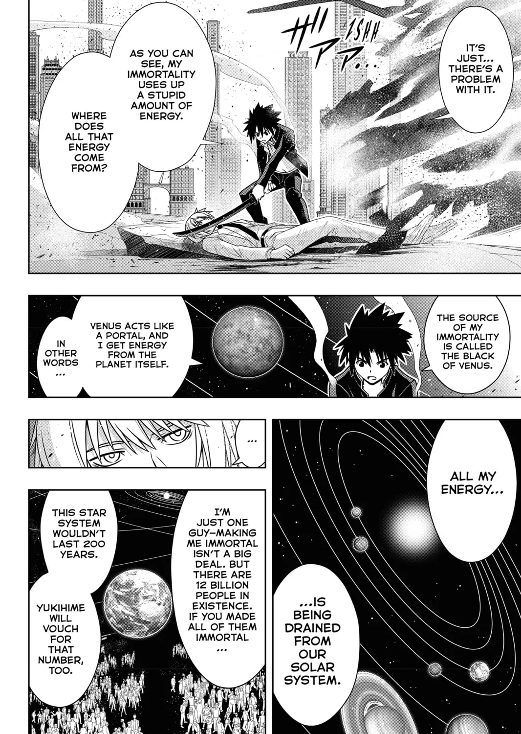 Read UQ HOLDER! chapter 157 image 56 on Lezhin