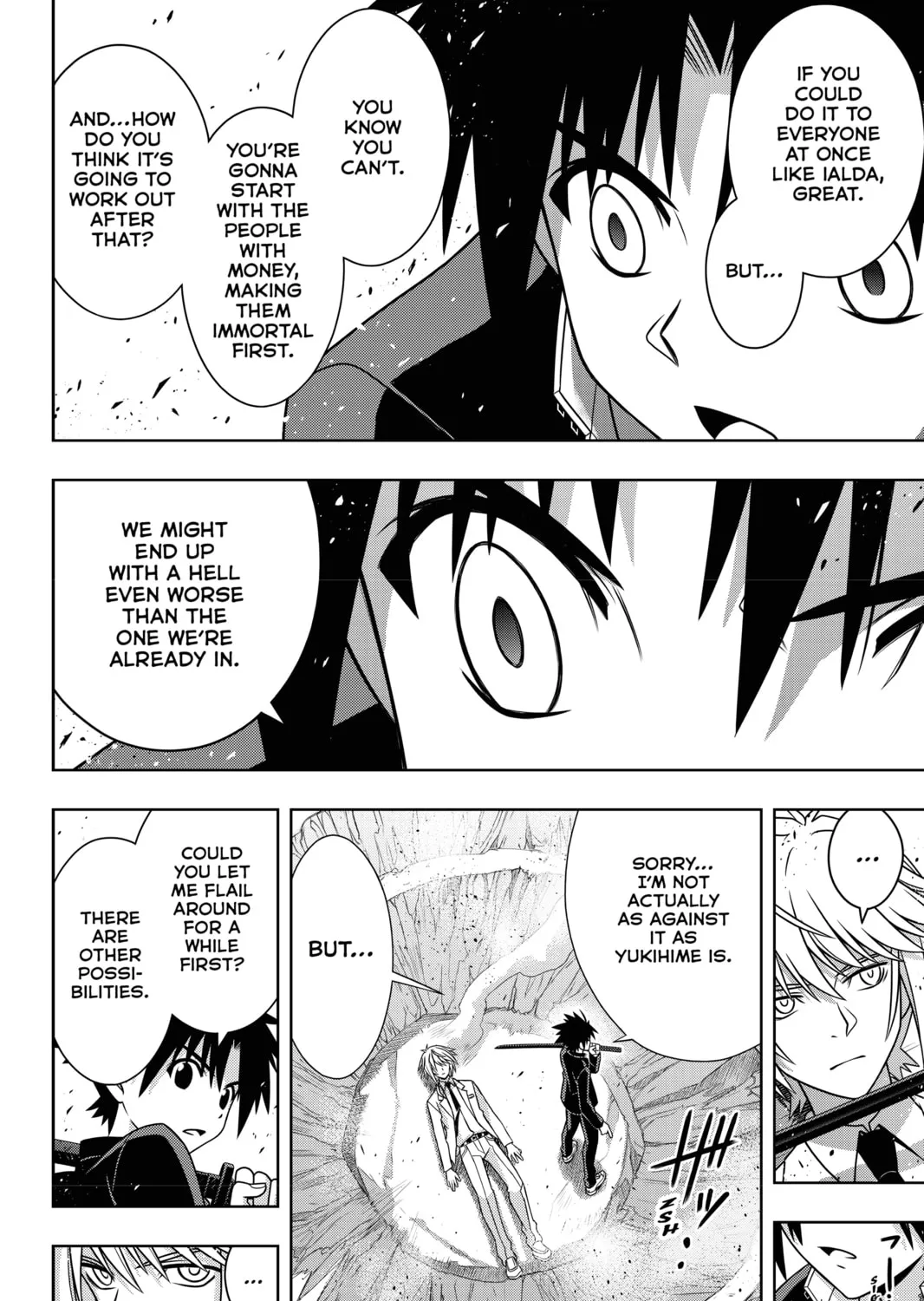 Read UQ HOLDER! chapter 157 image 60 on Lezhin