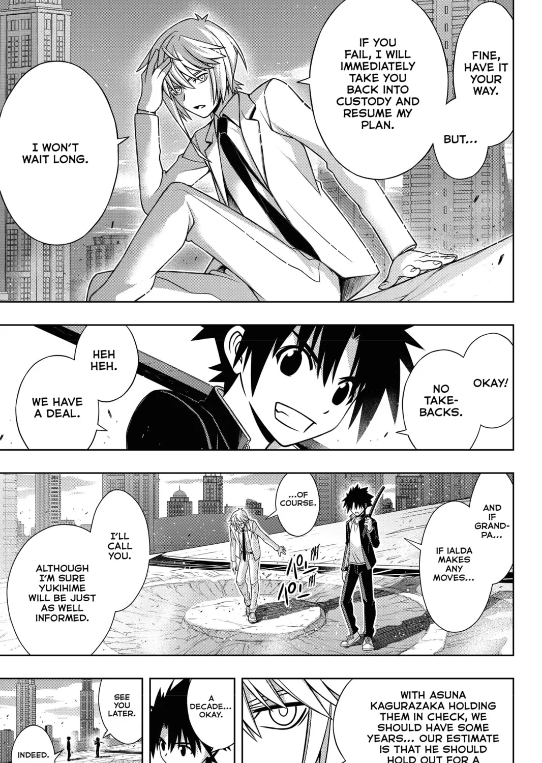 Read UQ HOLDER! chapter 157 image 62 on Lezhin