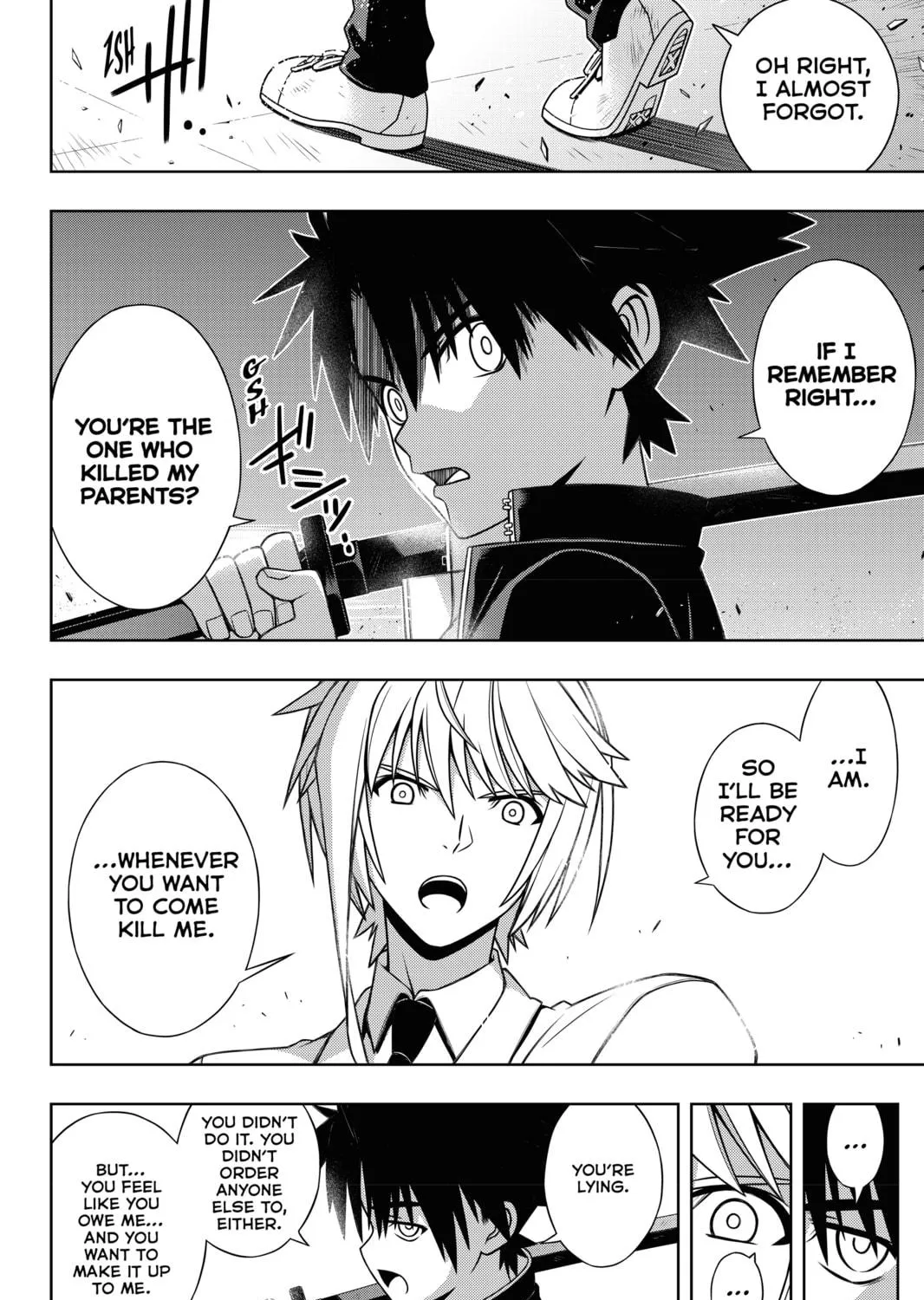 Read UQ HOLDER! chapter 157 image 64 on Lezhin