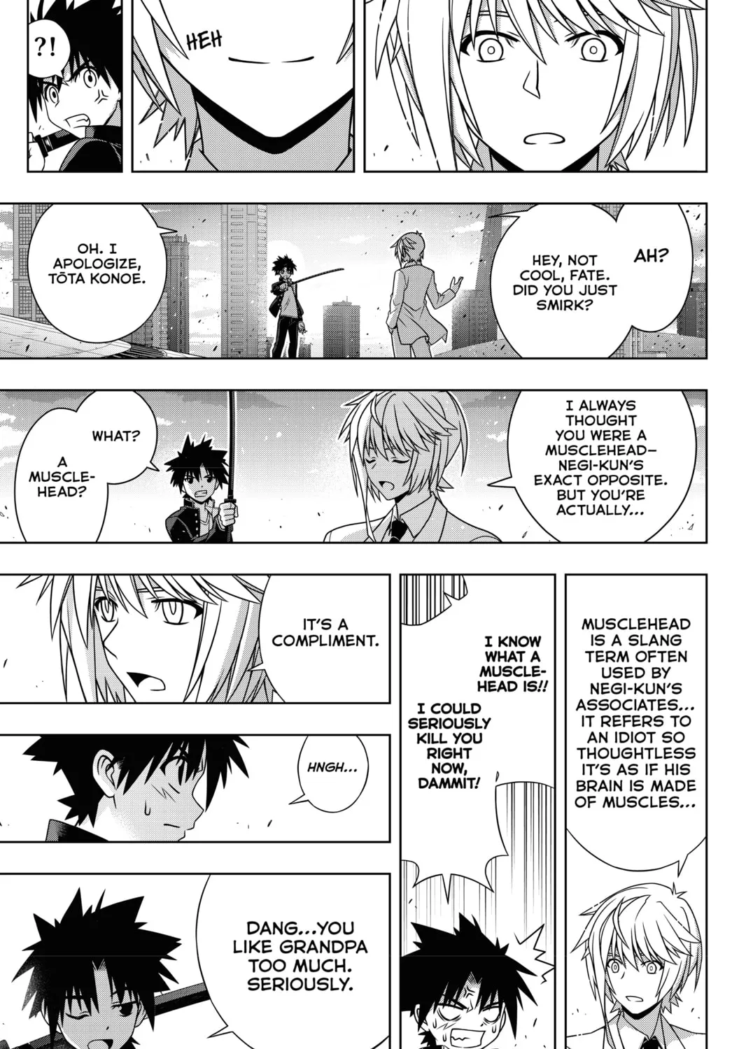 Read UQ HOLDER! chapter 157 image 66 on Lezhin