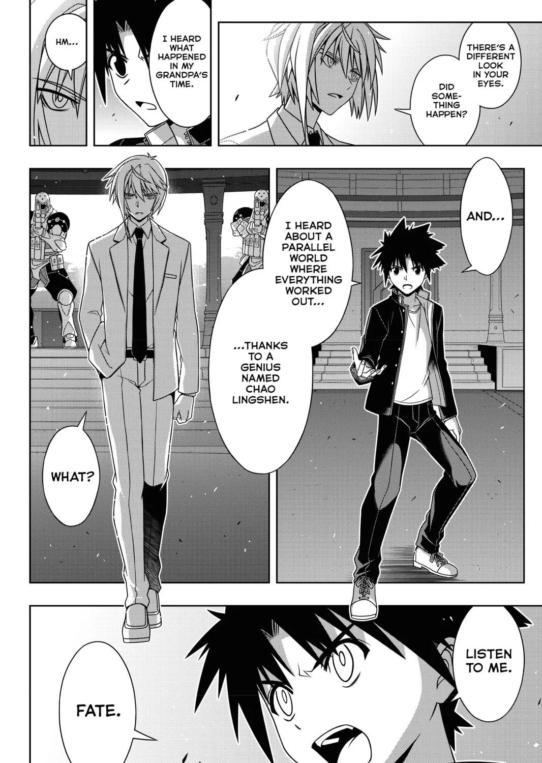 Read UQ HOLDER! chapter 157 image 8 on Lezhin