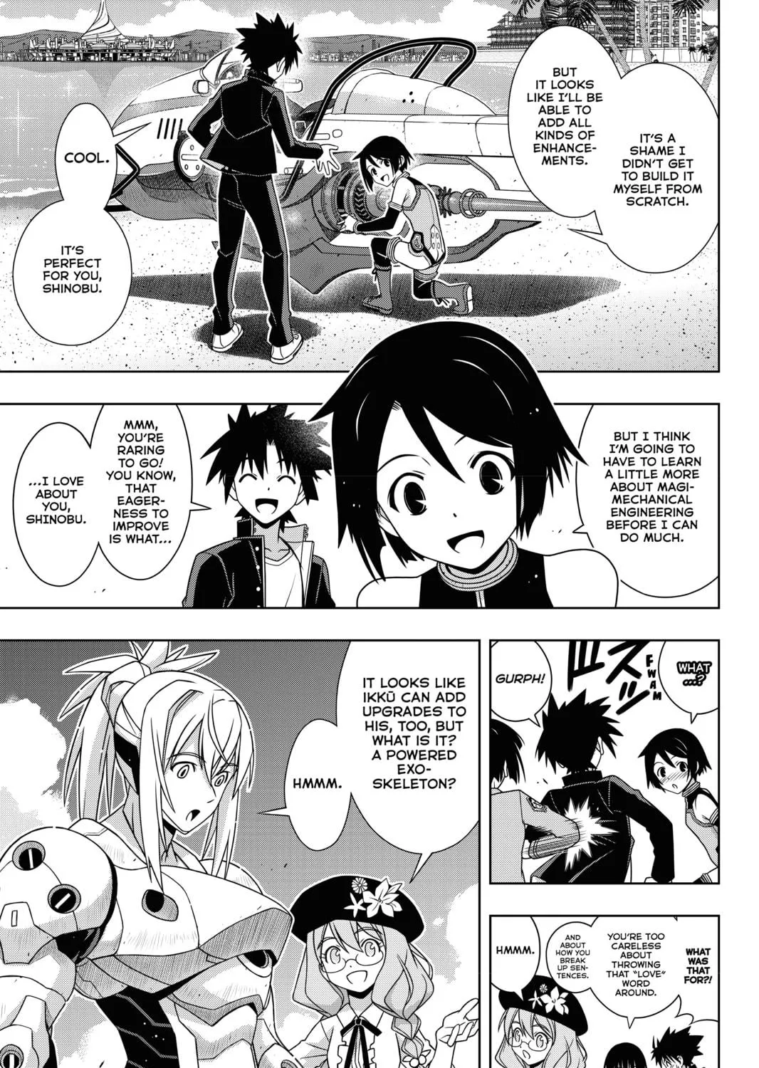 Read UQ HOLDER! chapter 158 image 10 on Lezhin