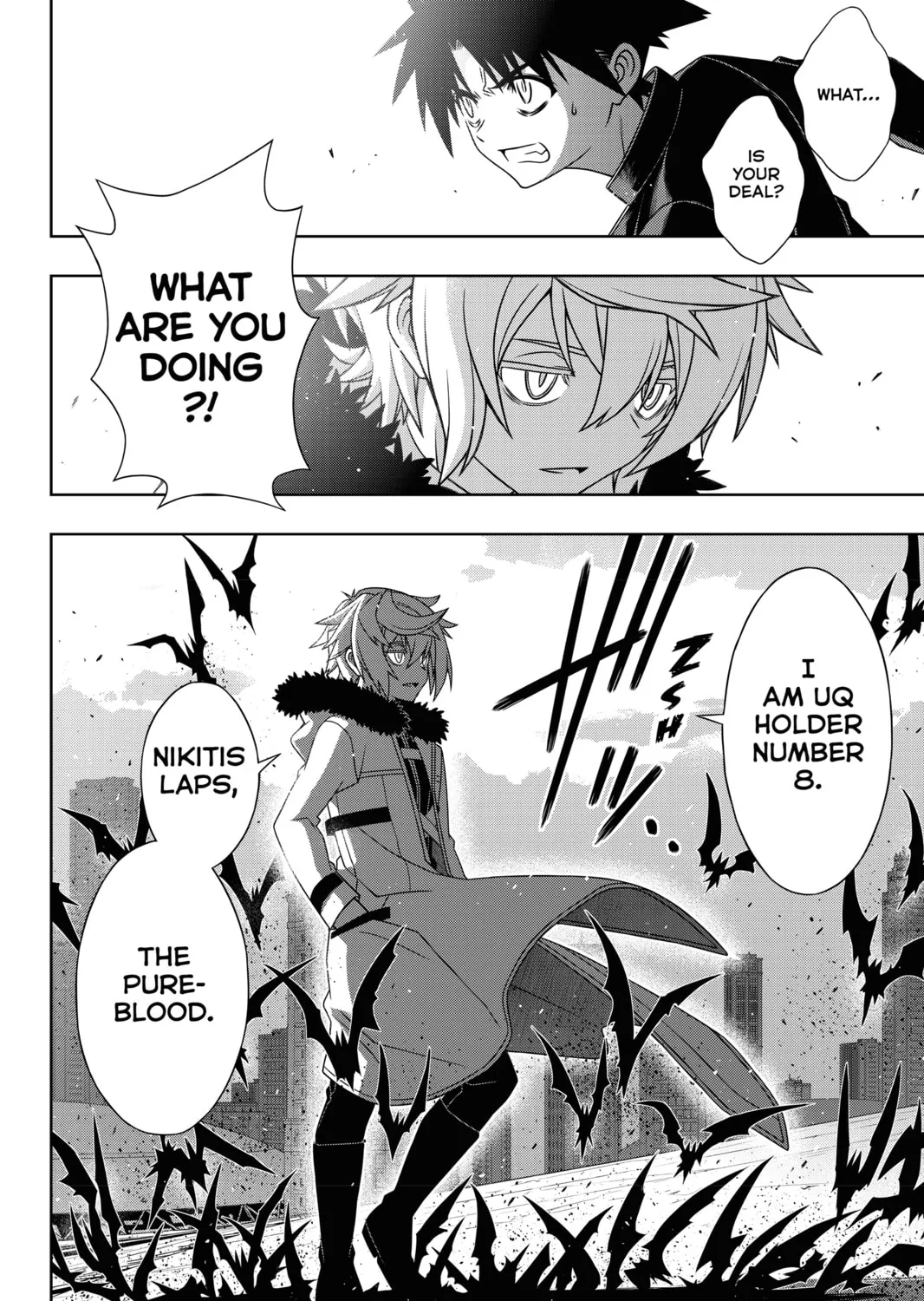 Read UQ HOLDER! chapter 158 image 2 on Lezhin