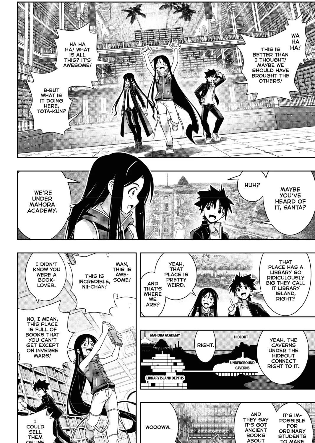 Read UQ HOLDER! chapter 158 image 22 on Lezhin
