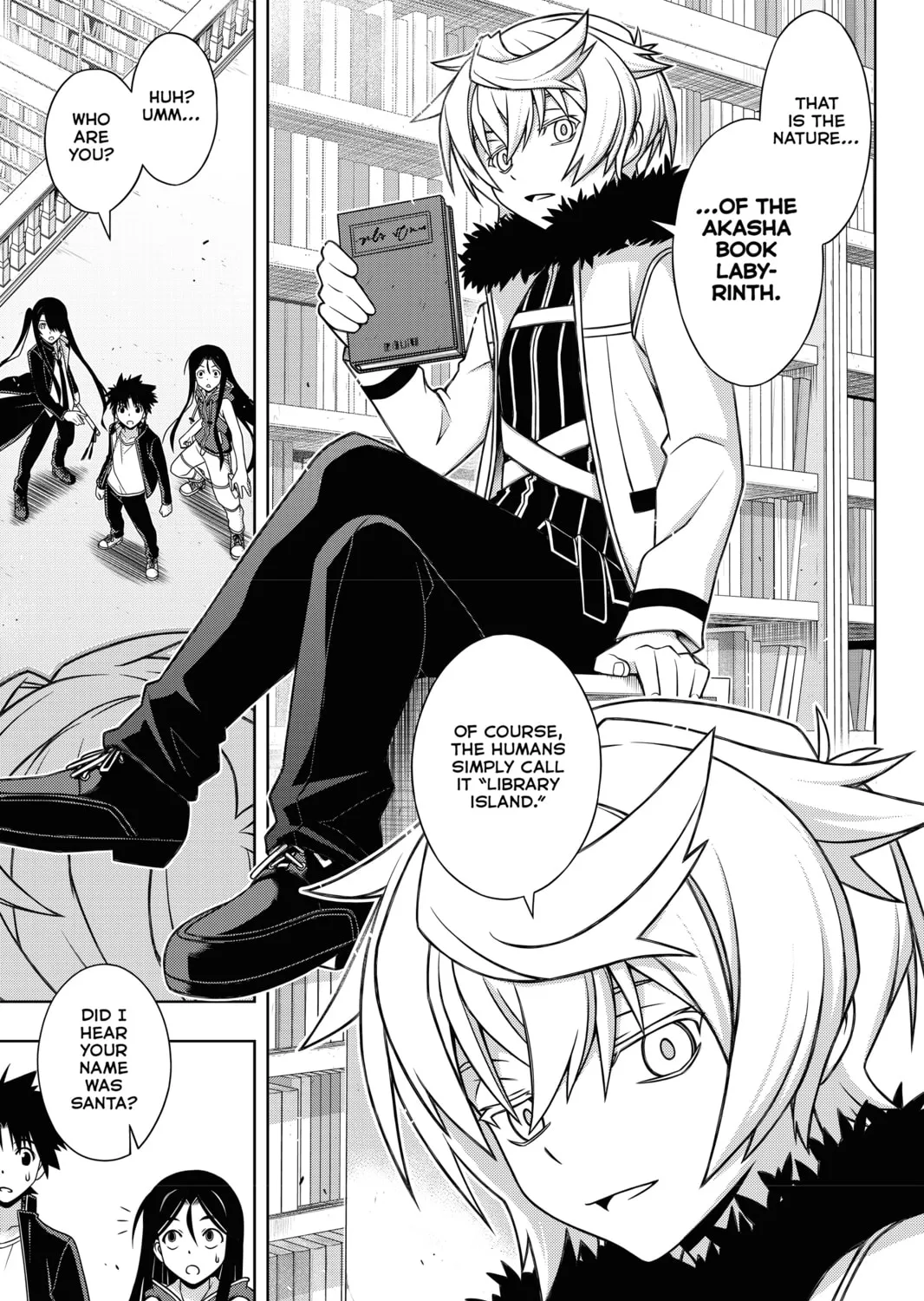Read UQ HOLDER! chapter 158 image 32 on Lezhin