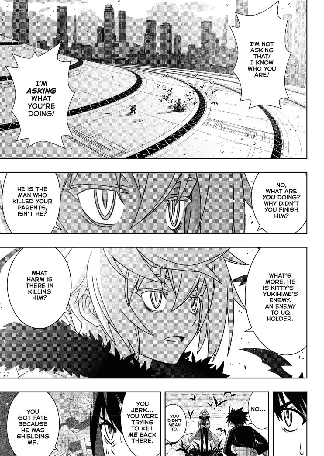 Read UQ HOLDER! chapter 158 image 4 on Lezhin