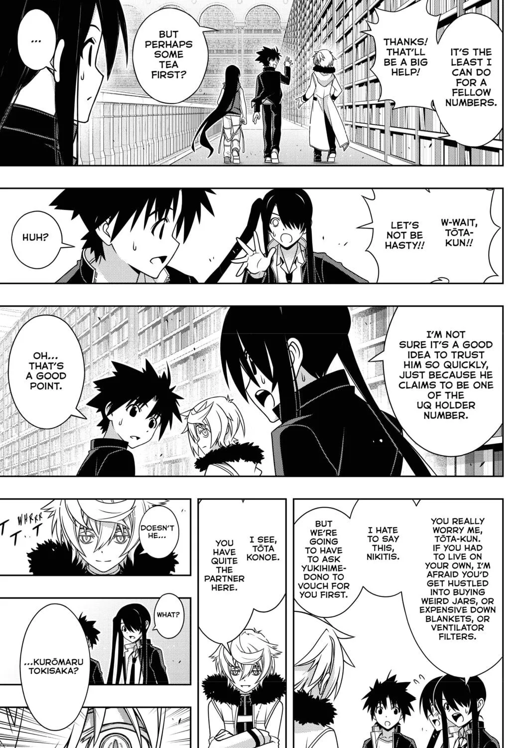 Read UQ HOLDER! chapter 158 image 40 on Lezhin