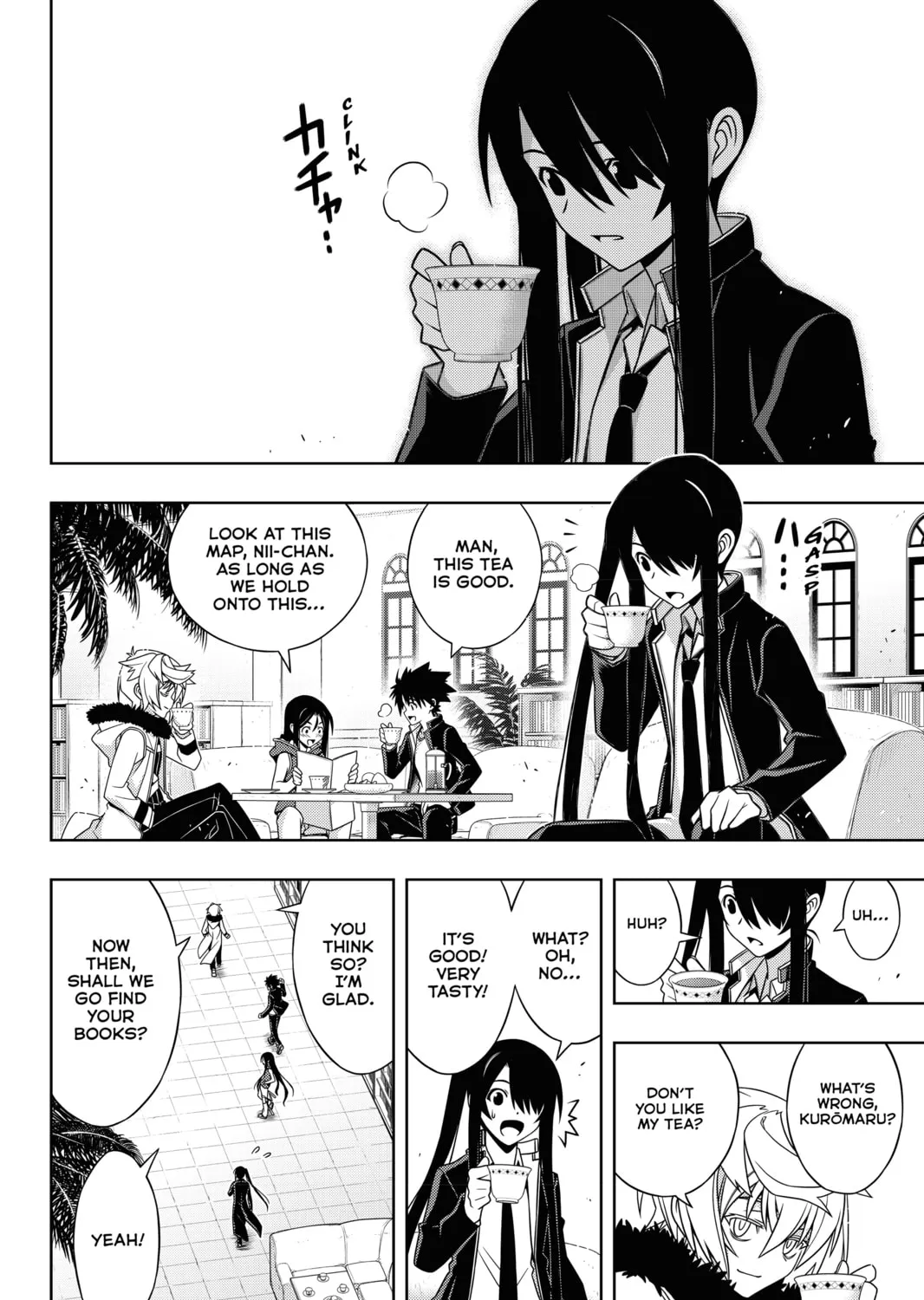 Read UQ HOLDER! chapter 158 image 42 on Lezhin