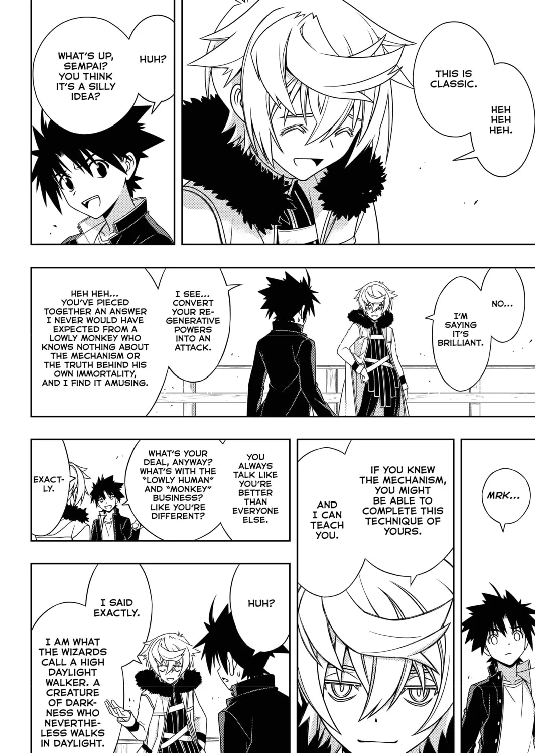 Read UQ HOLDER! chapter 158 image 54 on Lezhin