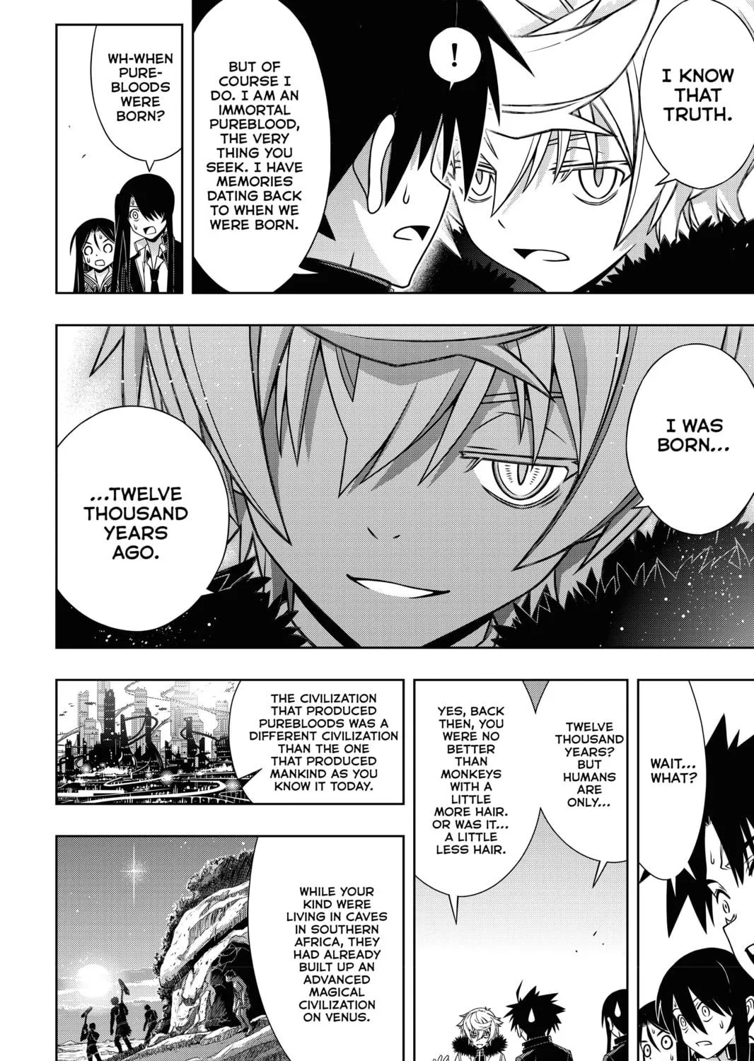 Read UQ HOLDER! chapter 158 image 58 on Lezhin