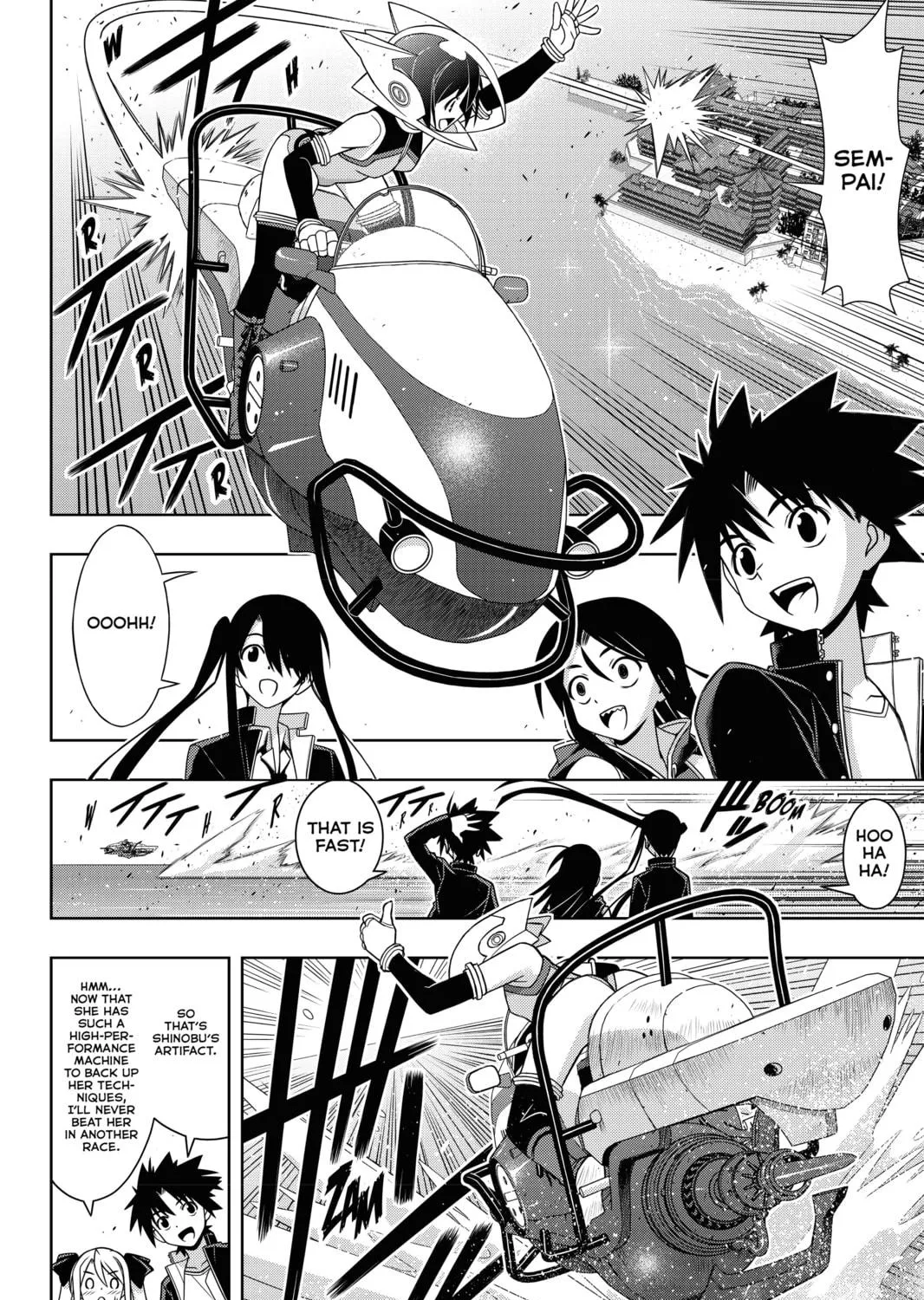 Read UQ HOLDER! chapter 158 image 8 on Lezhin