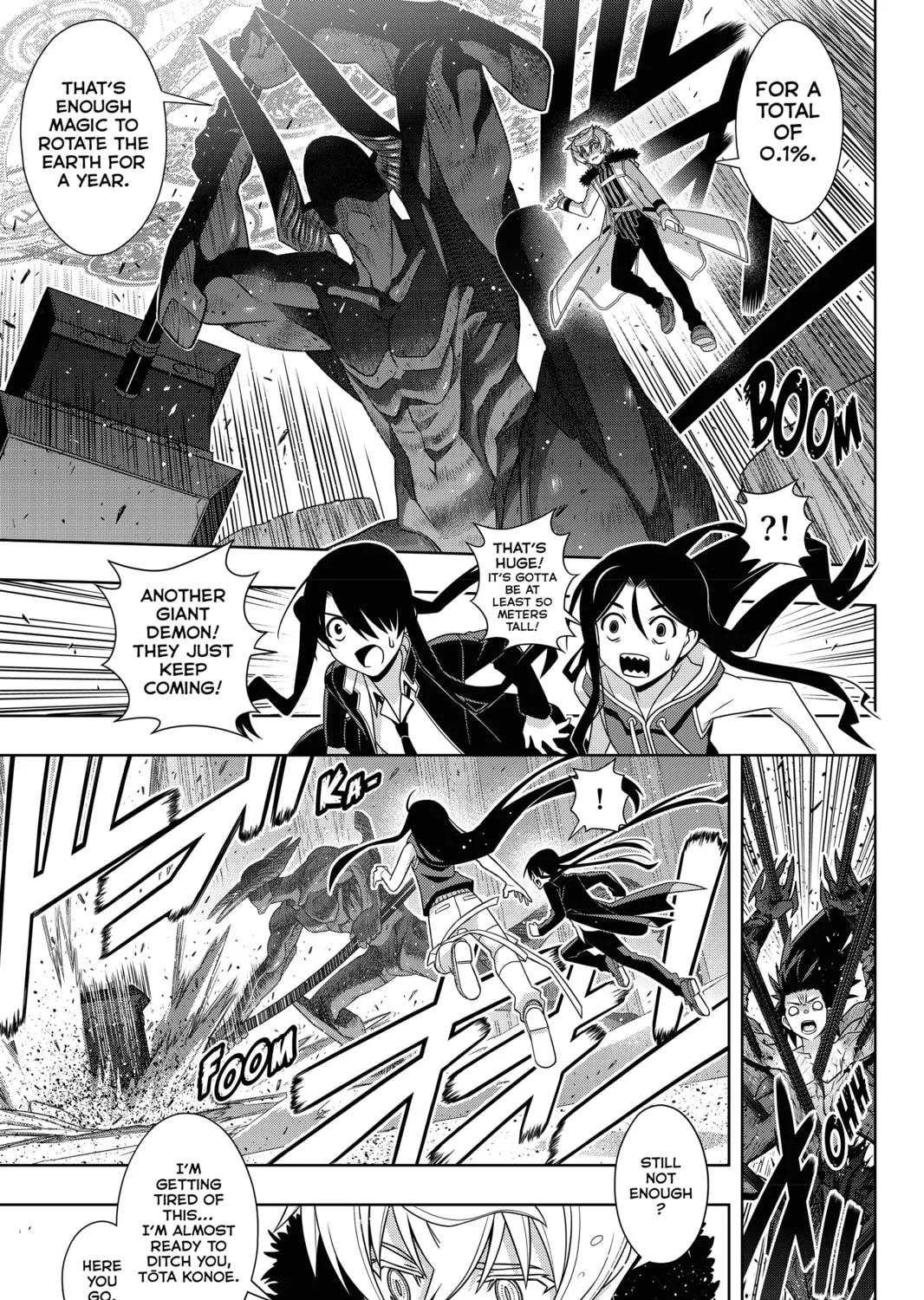 Read UQ HOLDER! chapter 159 image 20 on Lezhin
