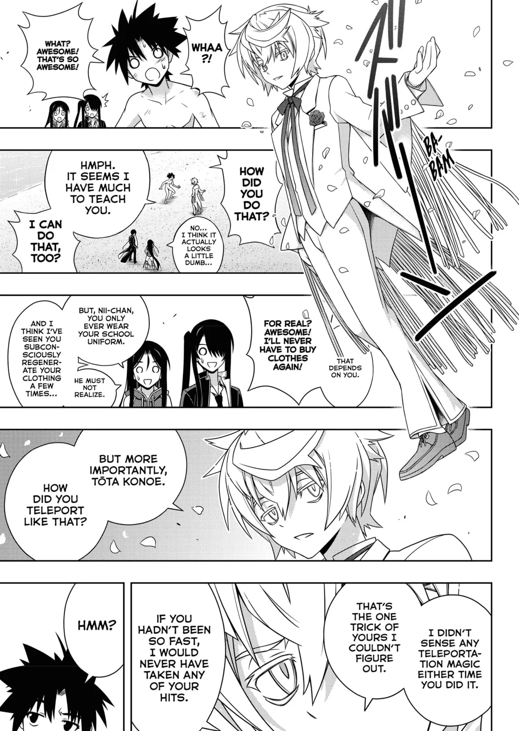 Read UQ HOLDER! chapter 159 image 44 on Lezhin