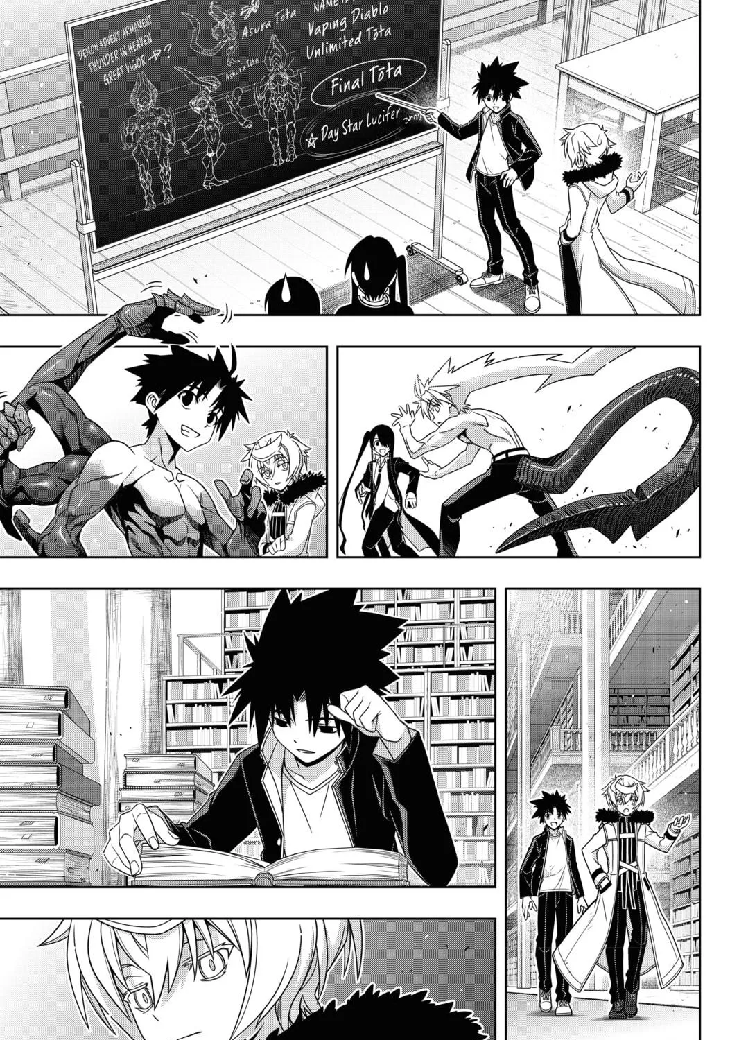 Read UQ HOLDER! chapter 159 image 52 on Lezhin