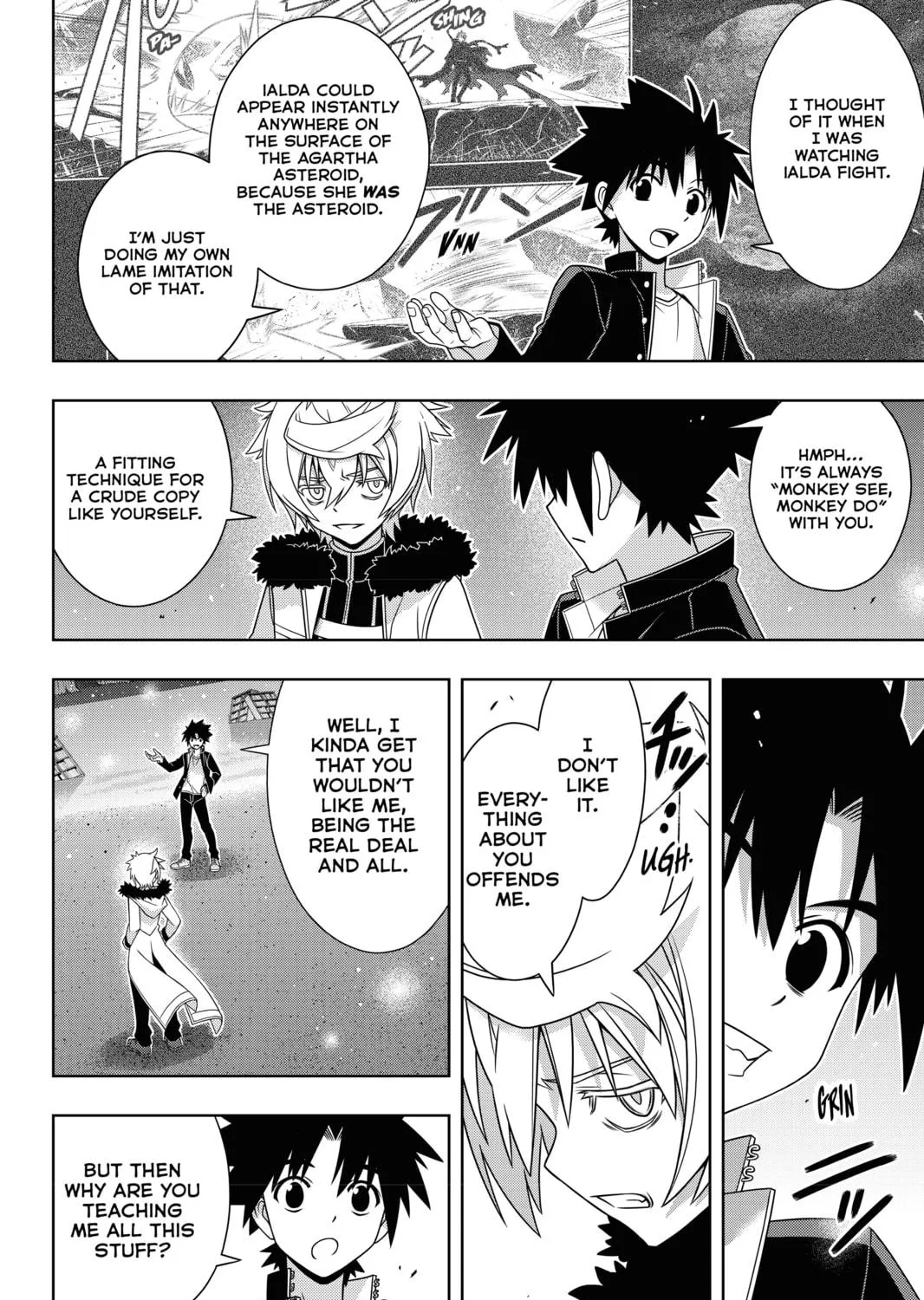 Read UQ HOLDER! chapter 159 image 58 on Lezhin