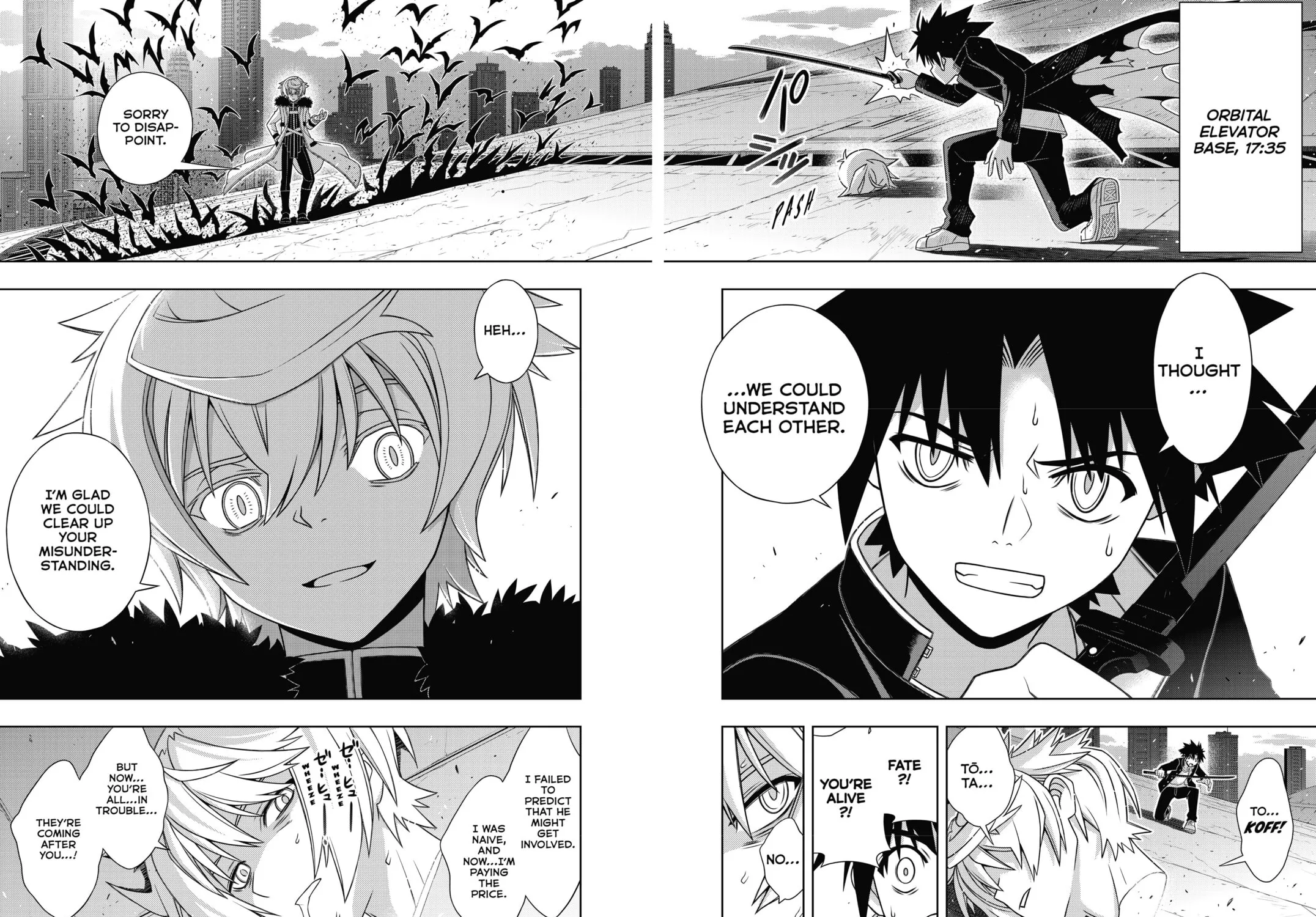Read UQ HOLDER! chapter 159 image 70 on Lezhin