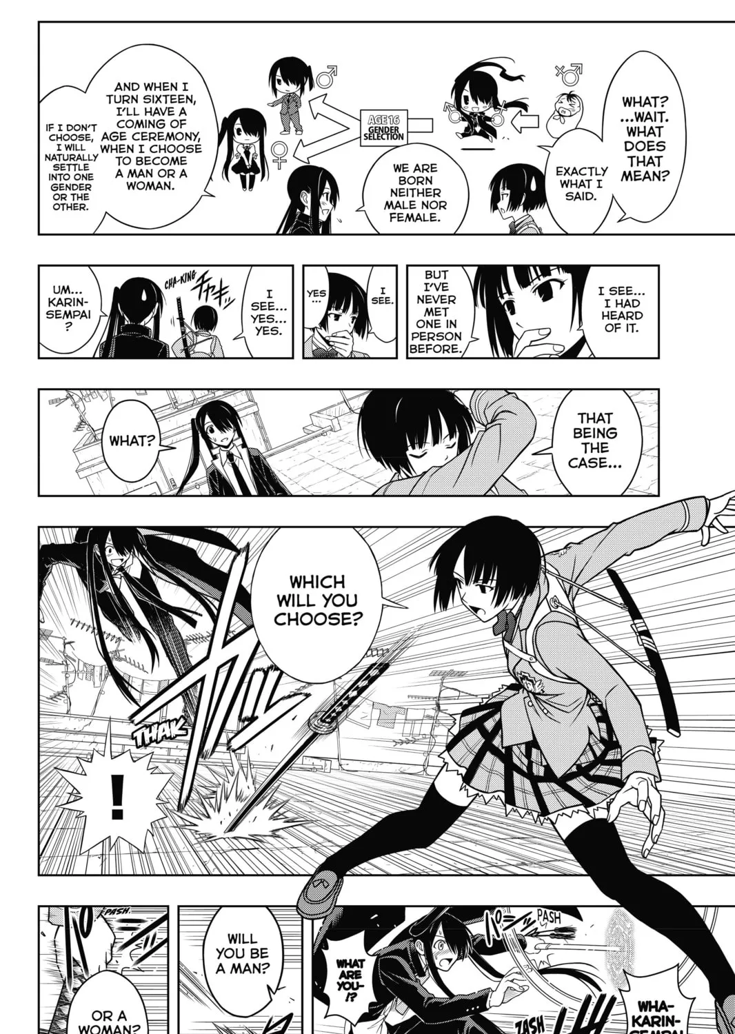 Read UQ HOLDER! chapter 16 image 24 on Lezhin