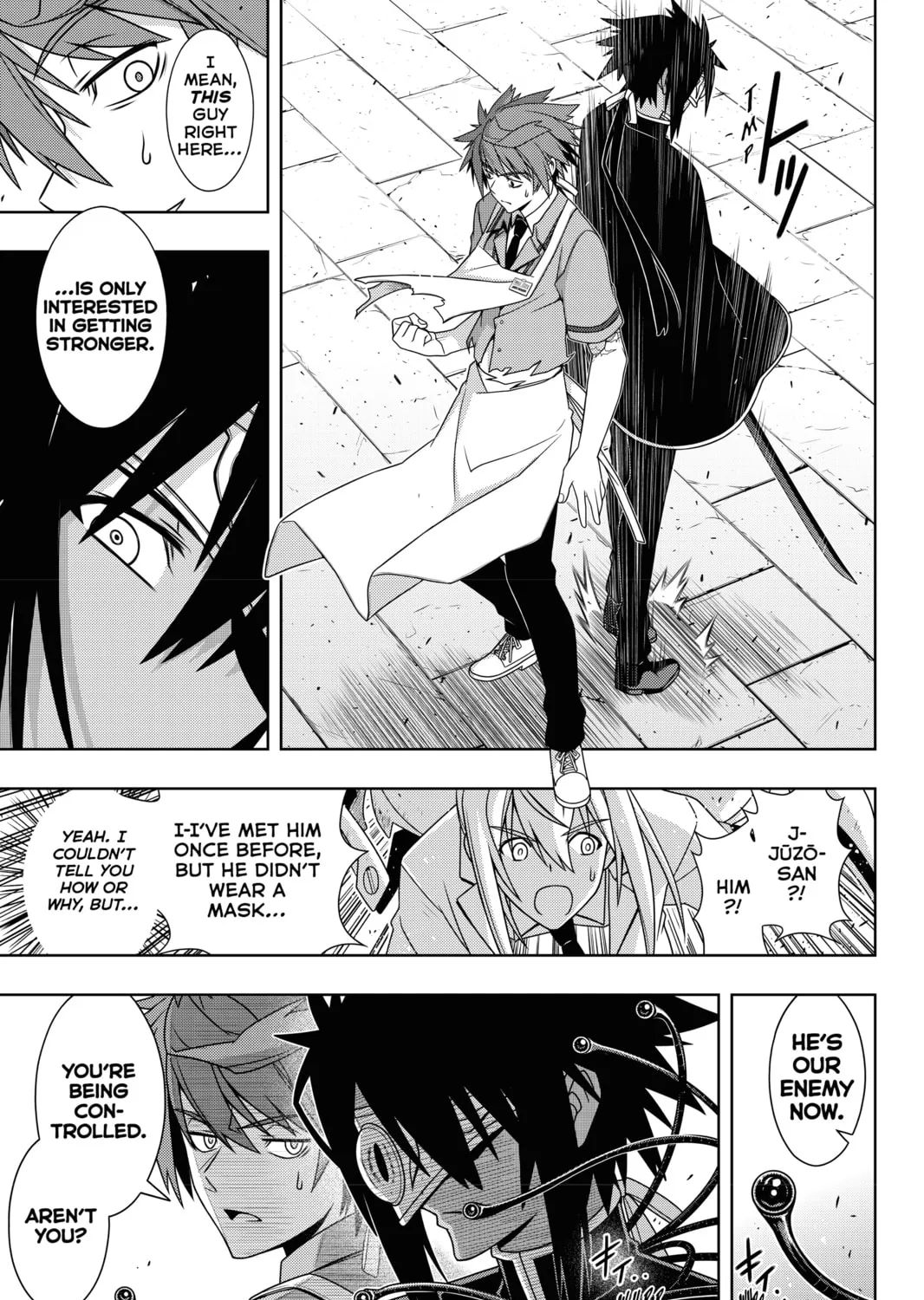 Read UQ HOLDER! chapter 160 image 24 on Lezhin