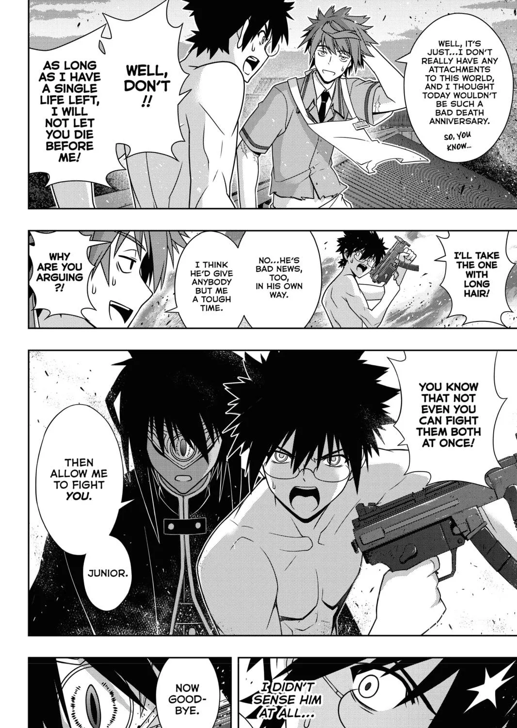 Read UQ HOLDER! chapter 160 image 38 on Lezhin