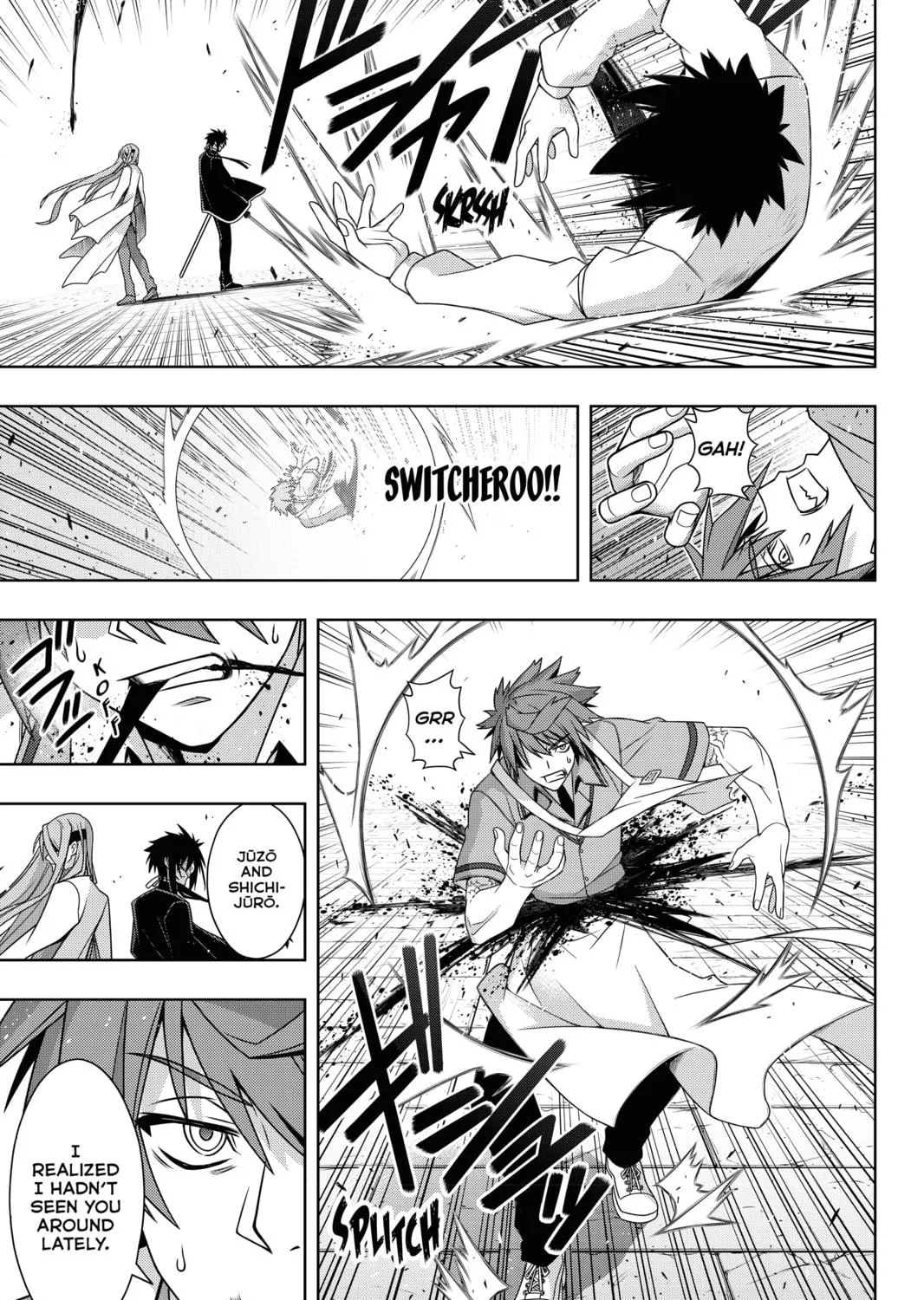 Read UQ HOLDER! chapter 160 image 4 on Lezhin