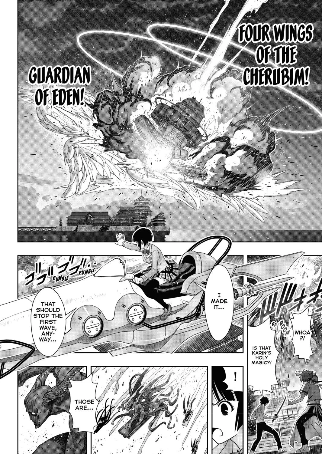 Read UQ HOLDER! chapter 160 image 46 on Lezhin