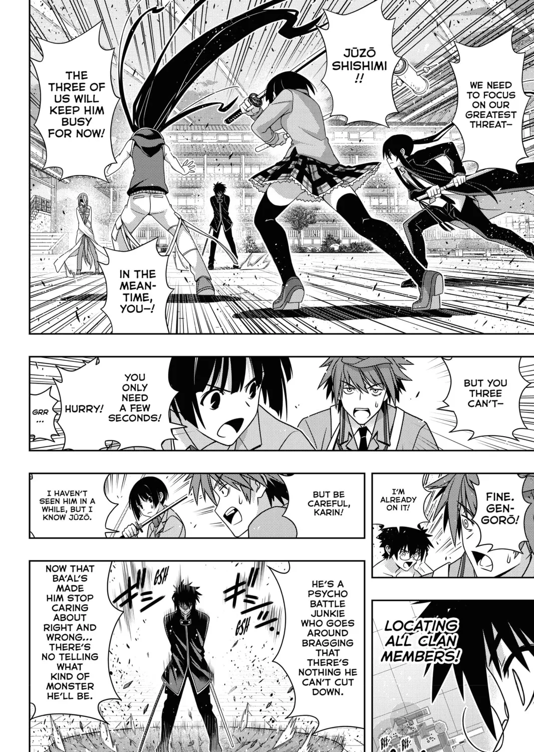Read UQ HOLDER! chapter 160 image 50 on Lezhin